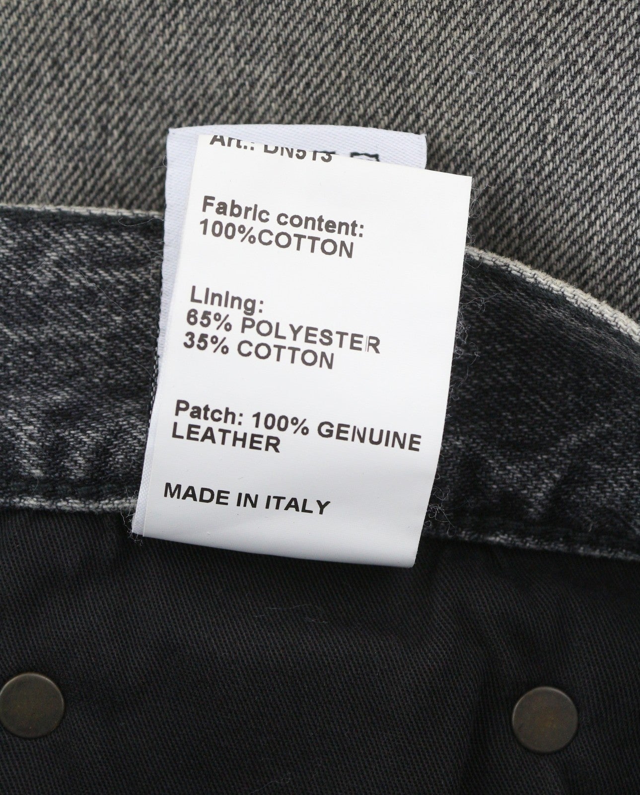 R13 Boyfriend moteriški džinsai 25 Leyton juodi išblukinti, trumpi, laisvo kirpimo džinsai iki kulkšnių 