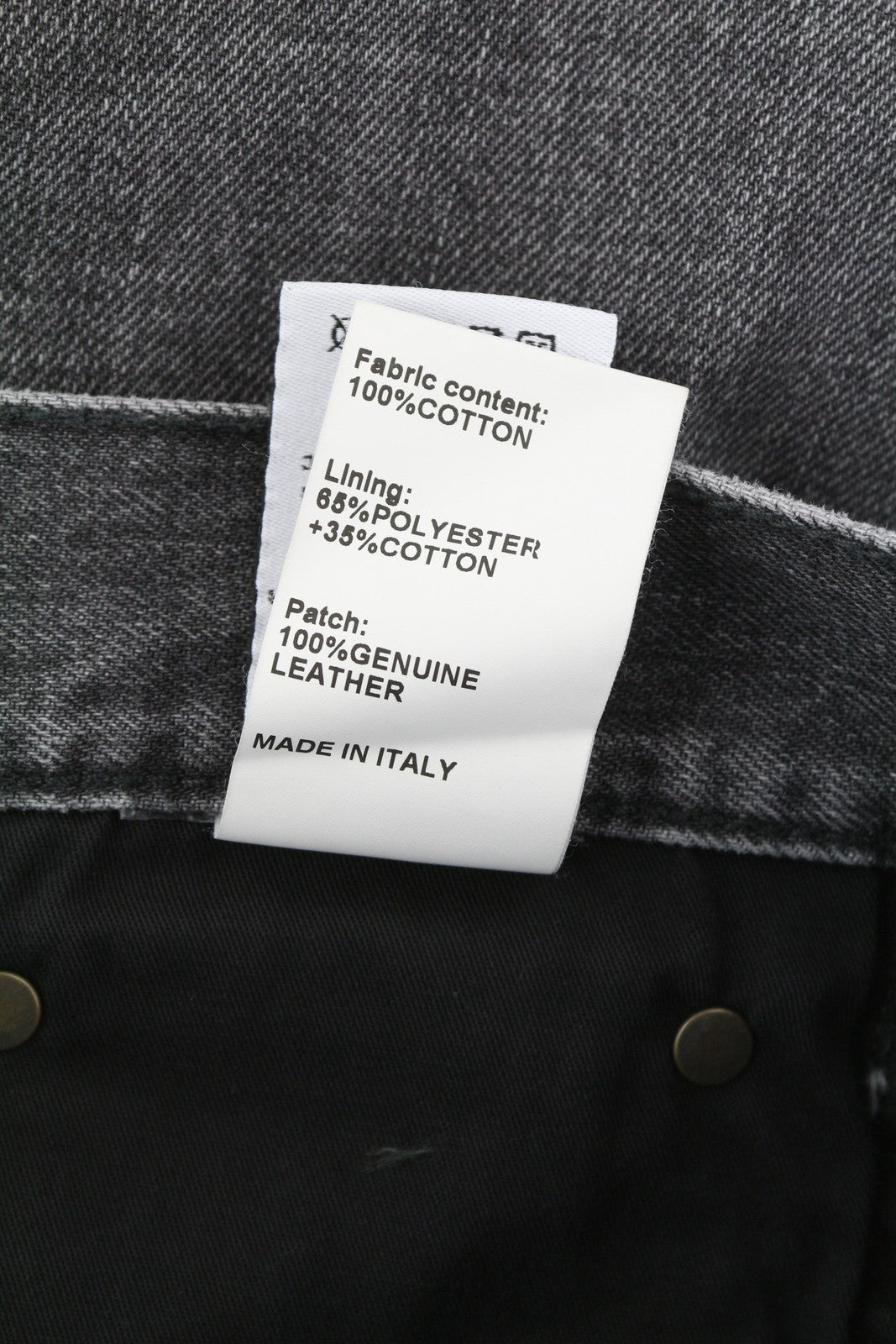 R13 Boyfriend Women Jeans 30 Wilson Black Faded Ankle Cropped Relaxed Fit Denim