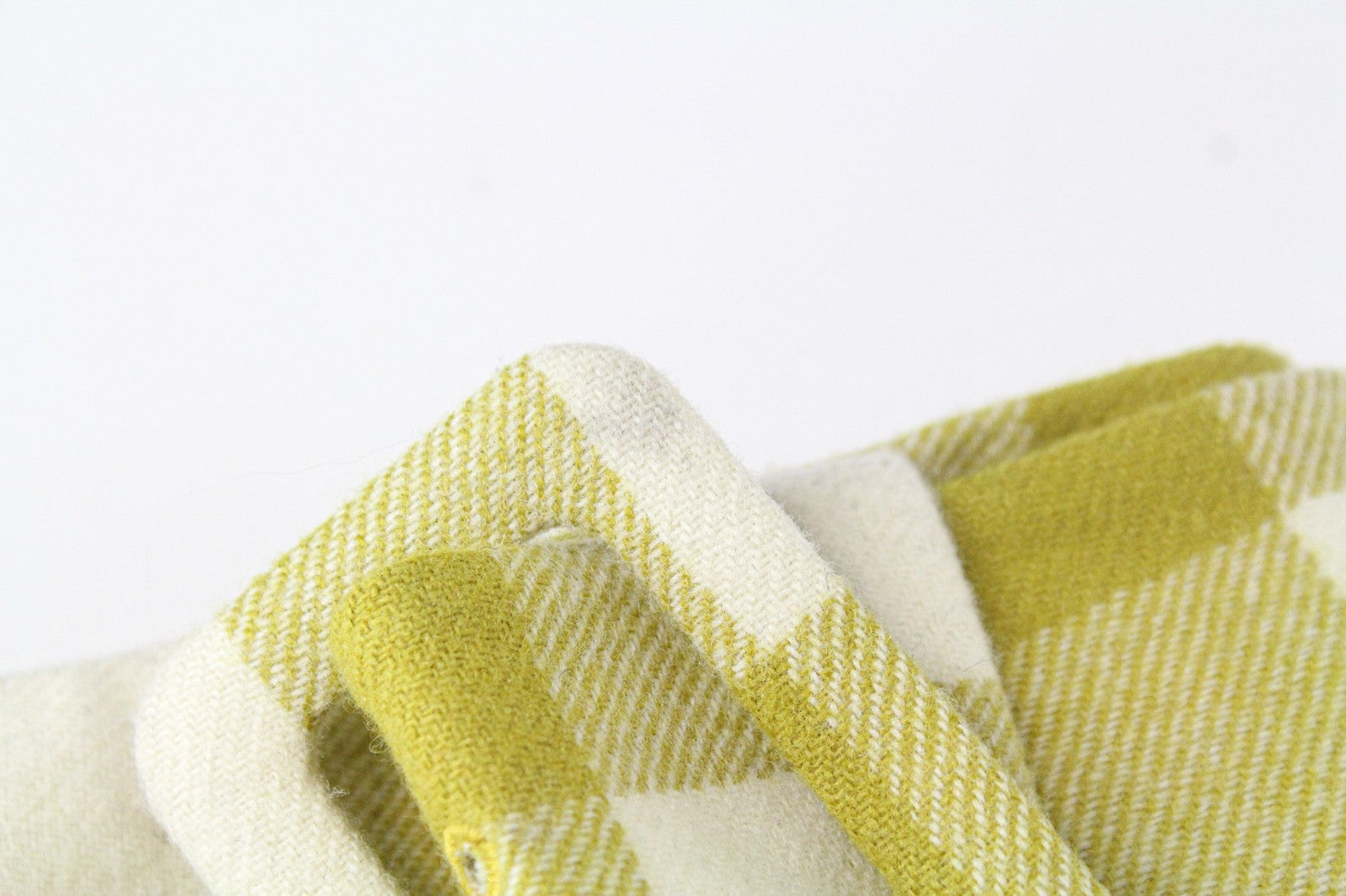 SUISTUDIO Calvin moteriškas sijonas UK8 žalias languotas grynos vilnos pamušalas su diržu 