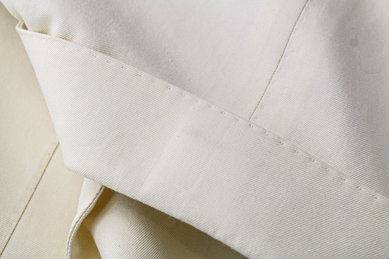 SUITSUPPLY Havana Men's Suit UK38R Yellow Unlined 2Pc Cotton Slim Two-Row Style