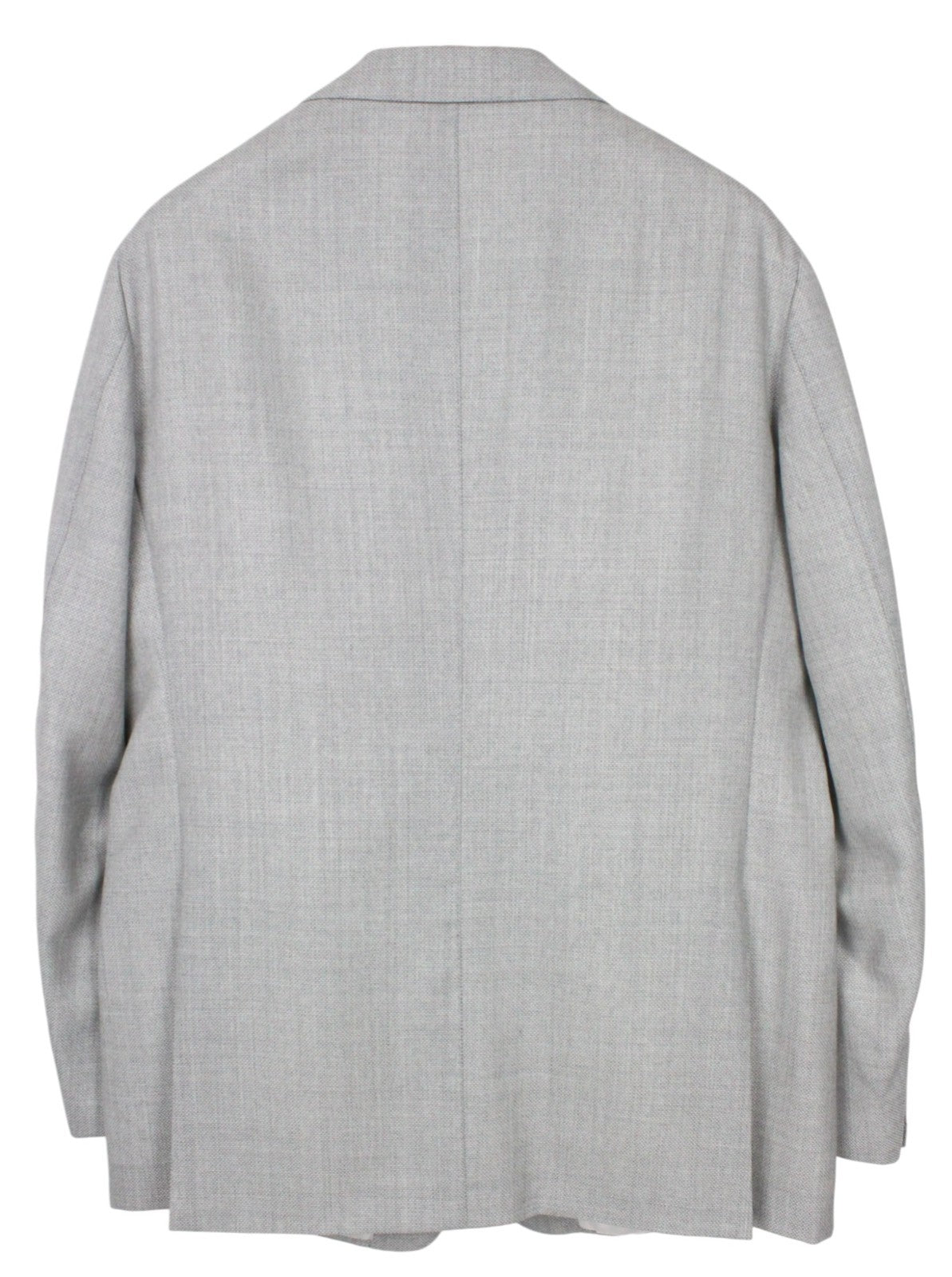 SUITSUPPLY Havana Jetted Men's Suit UK44R Slim Fit Grey Pure Wool 2Pc Melange