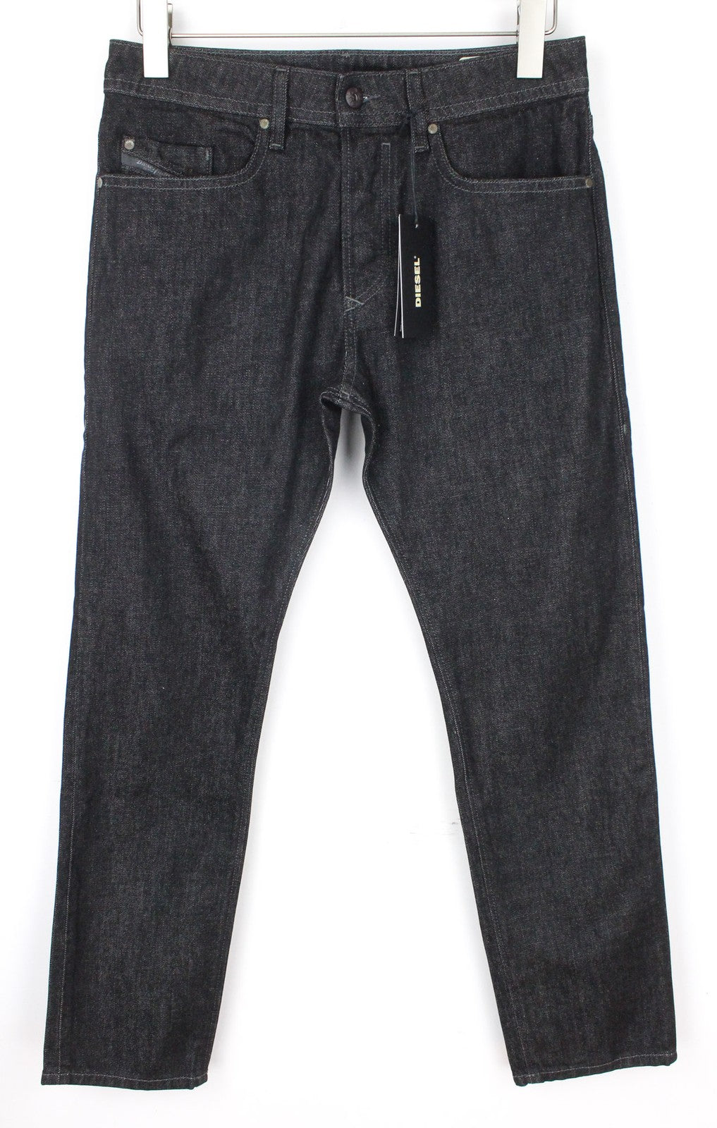 DIESEL Buster R8W58 Men's Jeans W29/L30 Grey Slim Tapered Cotton Stretch Denim