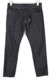 DIESEL Buster R8W58 Men's Jeans W29/L30 Grey Slim Tapered Cotton Stretch Denim