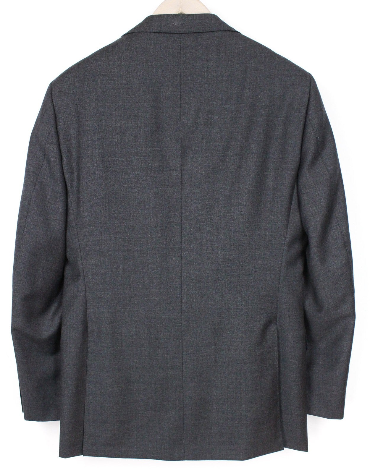 SUITSUPPLY Lazio Men's Suit UK38R Grey Wool S110s Slim 2Pc Perennial Sharkskin