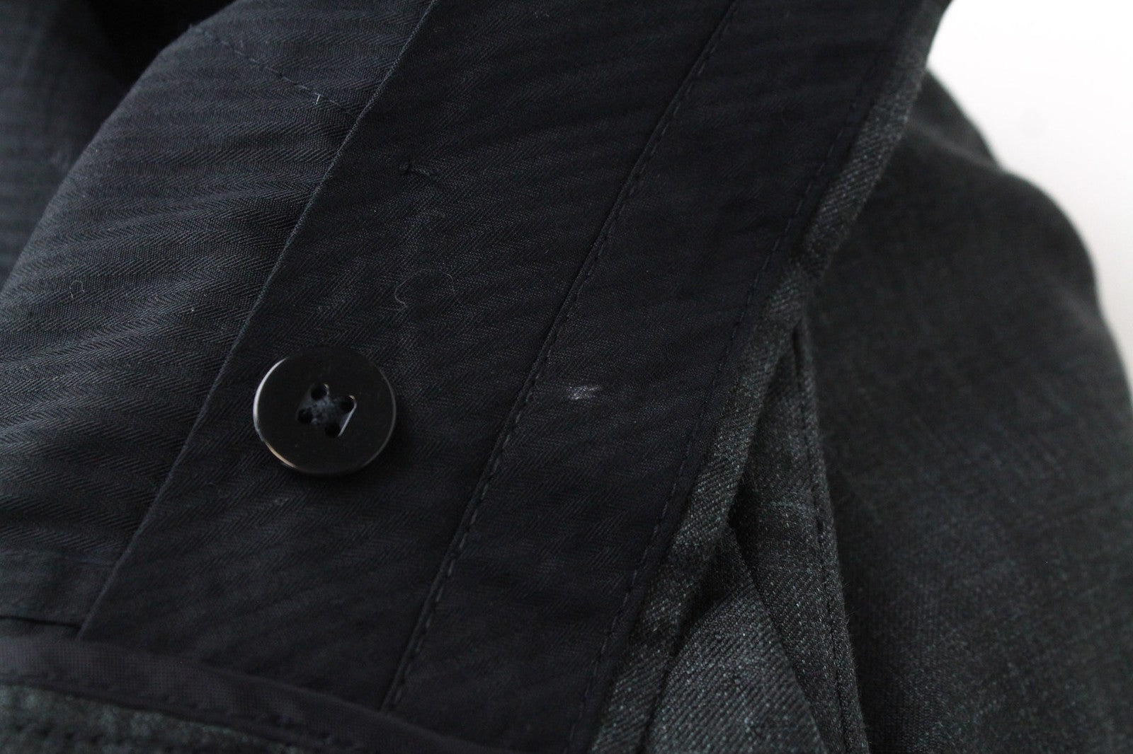 SUITSUPPLY La Spalla Men's Suit UK30R Green Silk Linen 2Pc Slim Cashmere Blend