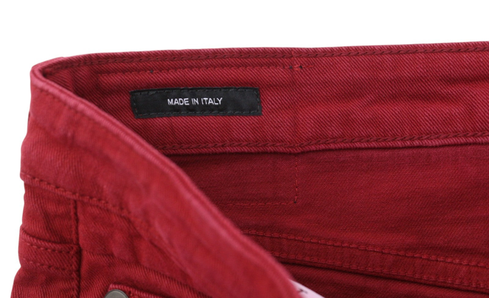 R13 berniukiškos tiesios moteriškos kelnės 27 ryškiai raudonos, tamprios, iki kulkšnių, užtrauktukas, RRP 499 € 