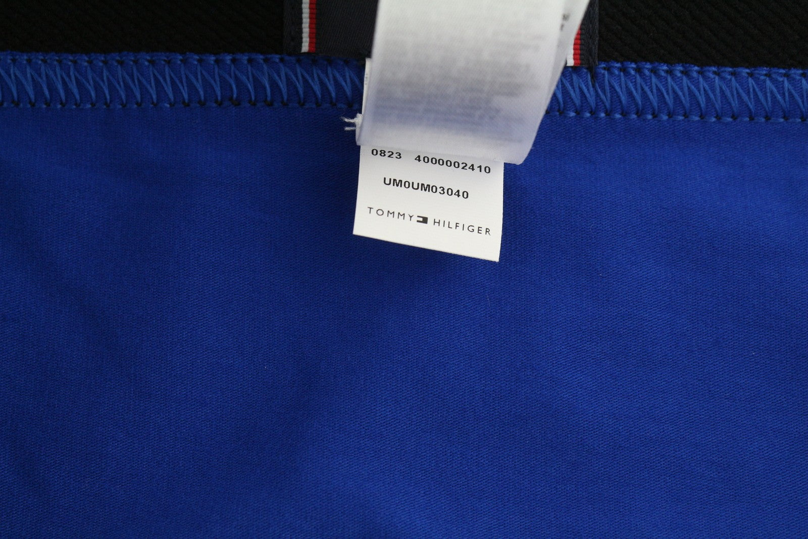 TOMMY HILFIGER vyriški apatiniai M mėlyni Trunk rašto ir kojinių komplektas bokseriai su siuvinėjimu 