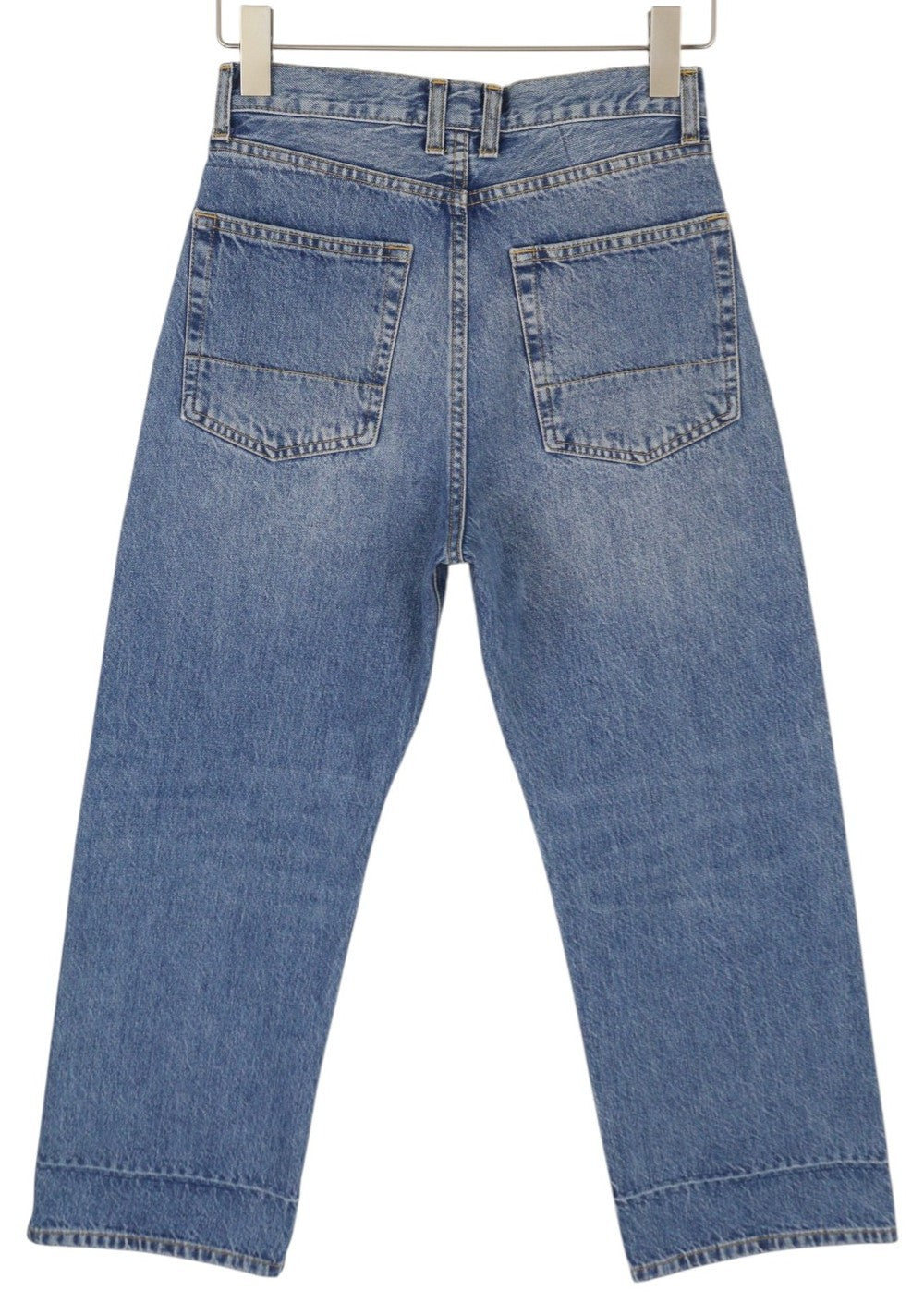 PLAN C moteriški džinsai, 36 dydžio, mėlyni, iki kulkšnies, vidutinio liemens, tiesūs, su sagomis, RMK 440 € 