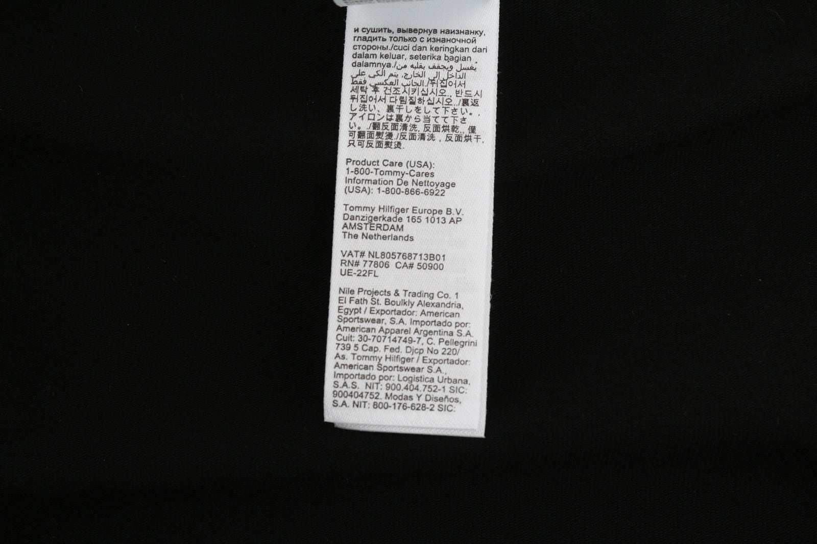 TOMMY HILFIGER vyriški apatiniai M juodi Trunk raštuoti ir kojinių komplektas Bokseriai raštuoti 