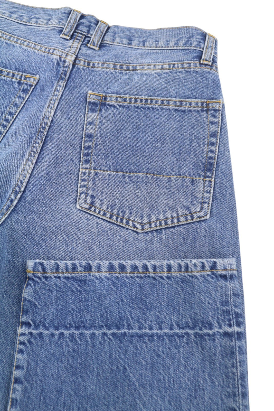 PLAN C moteriški džinsai, 38 dydis, mėlyni, iki kulkšnies, vidutinio liemens, tiesūs su sagomis, rekomenduojama kaina – 440 € 