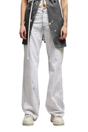 R13 Jane moteriški džinsai 26. Pilki, ploni, tiesaus kirpimo, tamprūs, ilgi. RMK 870 € 