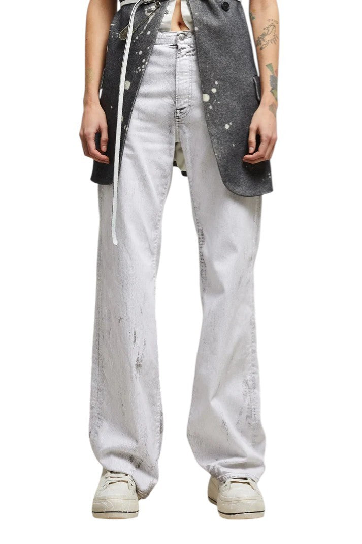 R13 Jane moteriški džinsai 26. Pilki, ploni, tiesaus kirpimo, tamprūs, ilgi. RMK 870 € 