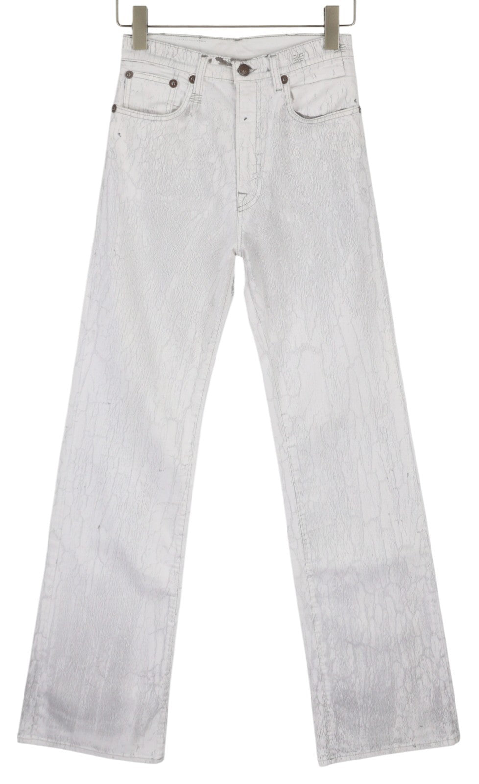 R13 Jane moteriški džinsai 26. Pilki, ploni, tiesaus kirpimo, tamprūs, ilgi. RMK 870 € 