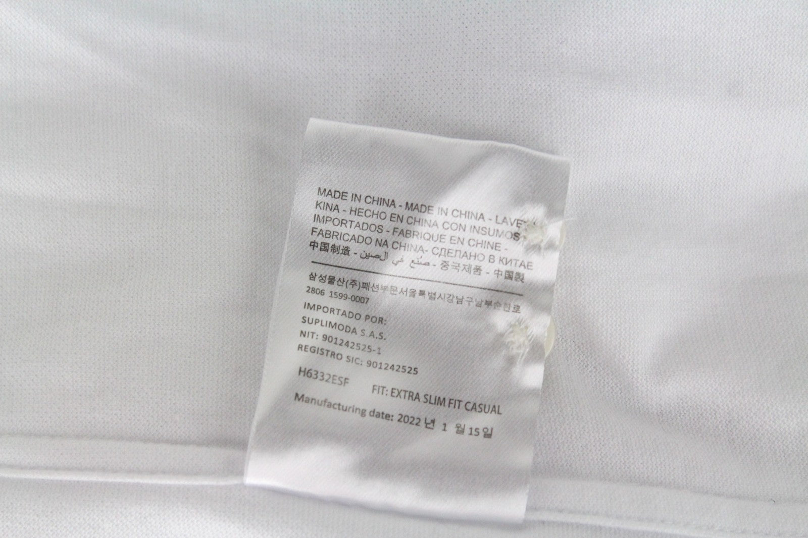 SUITSUPPLY marškinėliai 37/ 14 1/2/38/ 15 balti itin ploni medvilniniai forminiai polo 