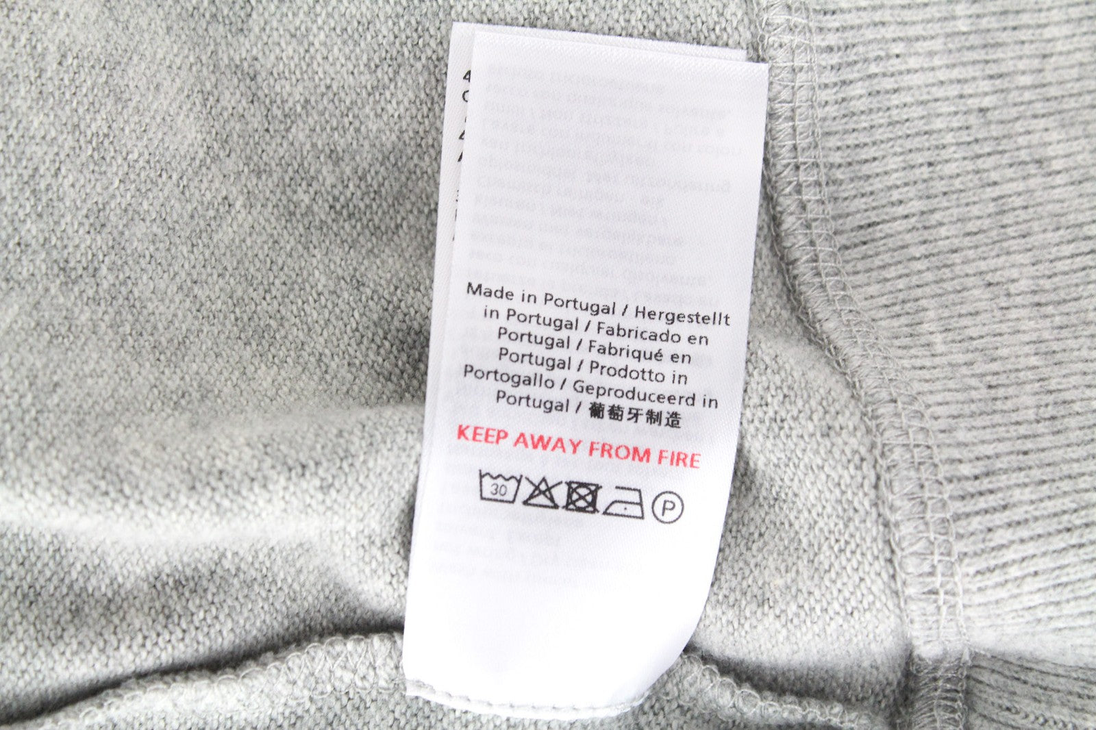 DENHAM Women's Sweatshirt XL Grey Marl Cotton Stretch Roll Neck Pullover