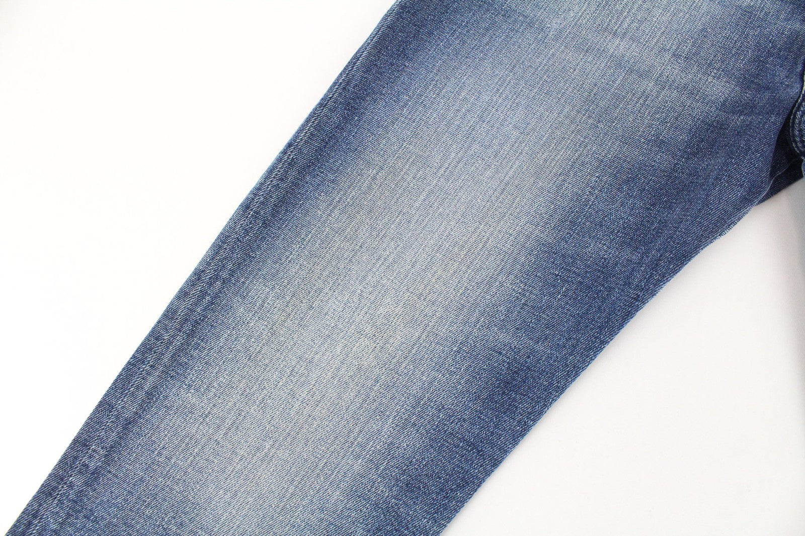 DIESEL D-Bazer 0870H džinsai W27/L32 Distress Blue Tapered Tempered Buttons 