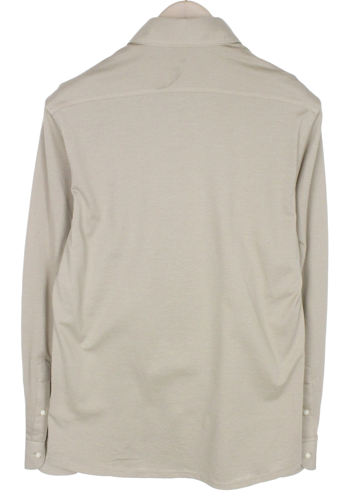 SUITSUPPLY marškinėliai 39/ 15 1/2/40/ 15 3/4 smėlio spalvos medvilniniai itin ploni polo kaklo 