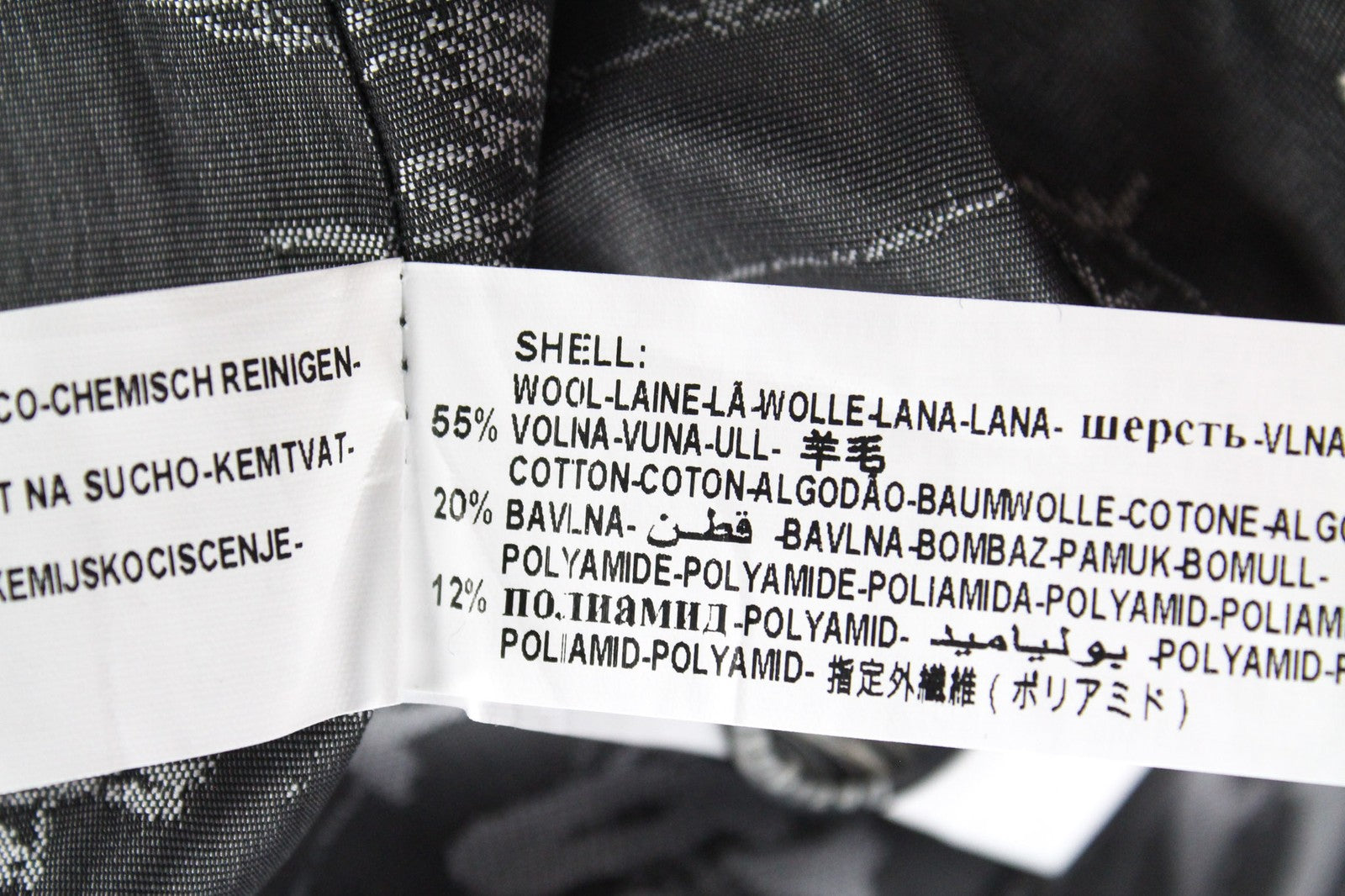 DESIGUAL Snowrobot moteriškas paltas, 40, tamsiai mėlynas, vilnonis, medvilninis, languotas, vieneilis 