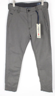 DIESEL Slim-Chino-M-NE 0685E vyriški džinsai W28 Jogg Slim pilki tamprūs medvilniniai džinsai 