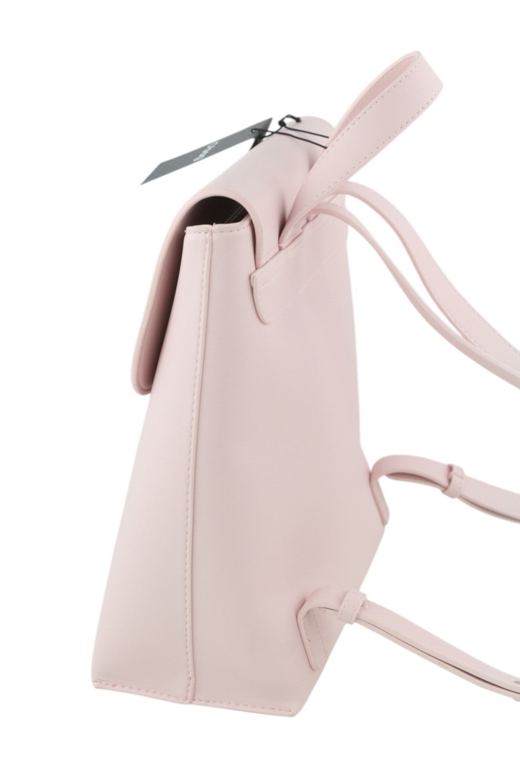 O BAG Zaino moteriškas krepšys OS šviesiai rožinis su dviem rankenomis ir magnetiniu užsegimu 