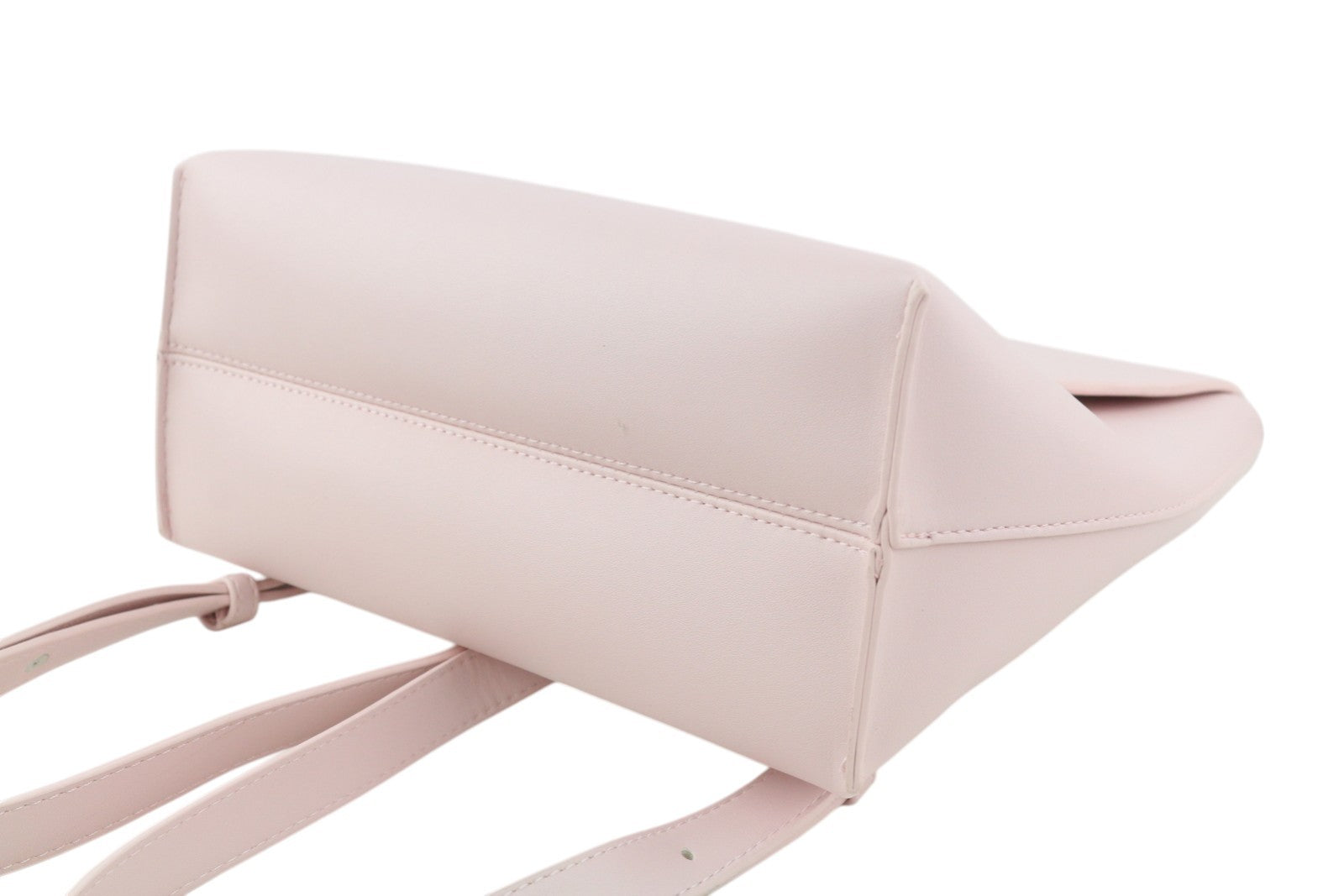 O BAG Zaino moteriškas krepšys OS šviesiai rožinis su dviem rankenomis ir magnetiniu užsegimu 