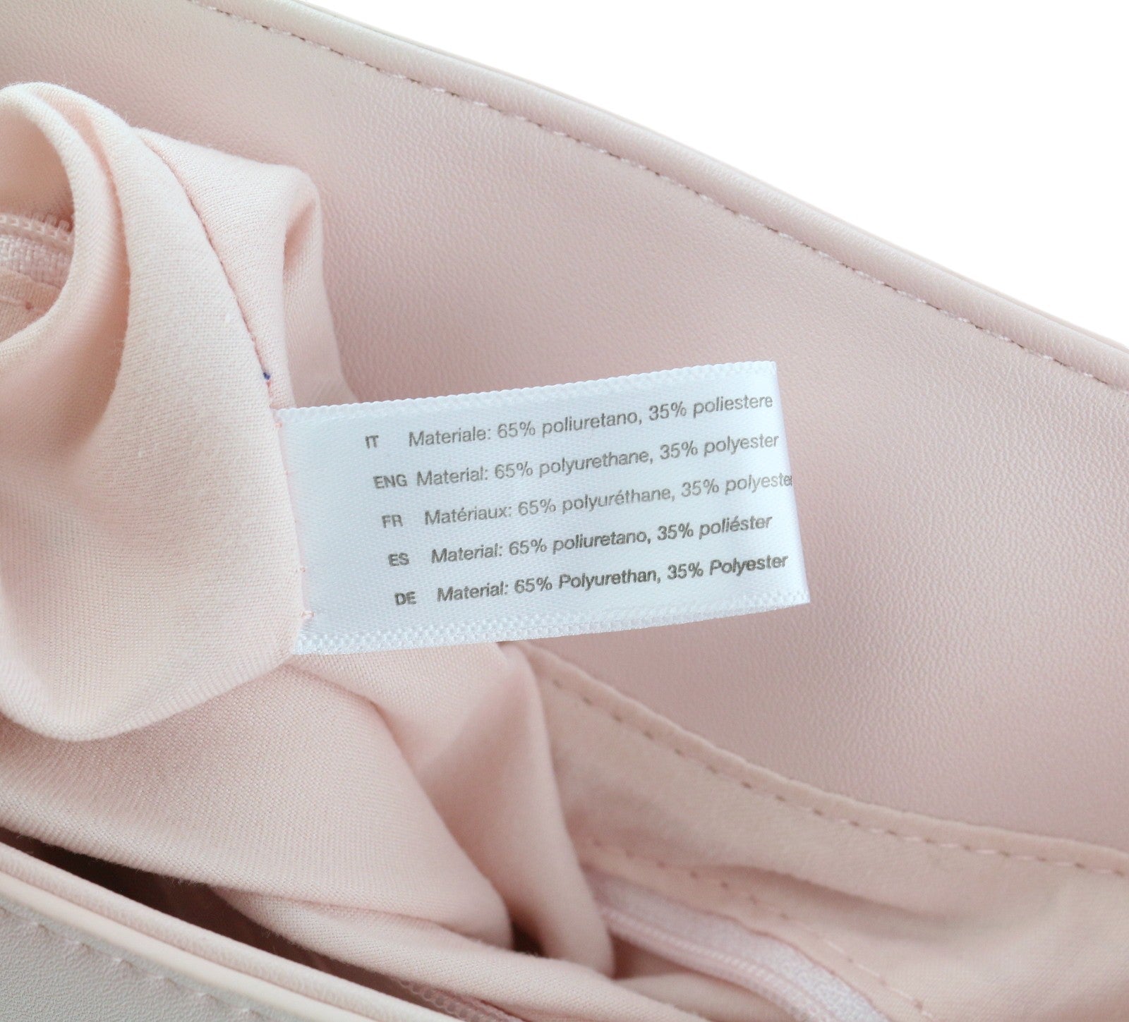 O BAG Zaino moteriškas krepšys OS šviesiai rožinis su dviem rankenomis ir magnetiniu užsegimu 