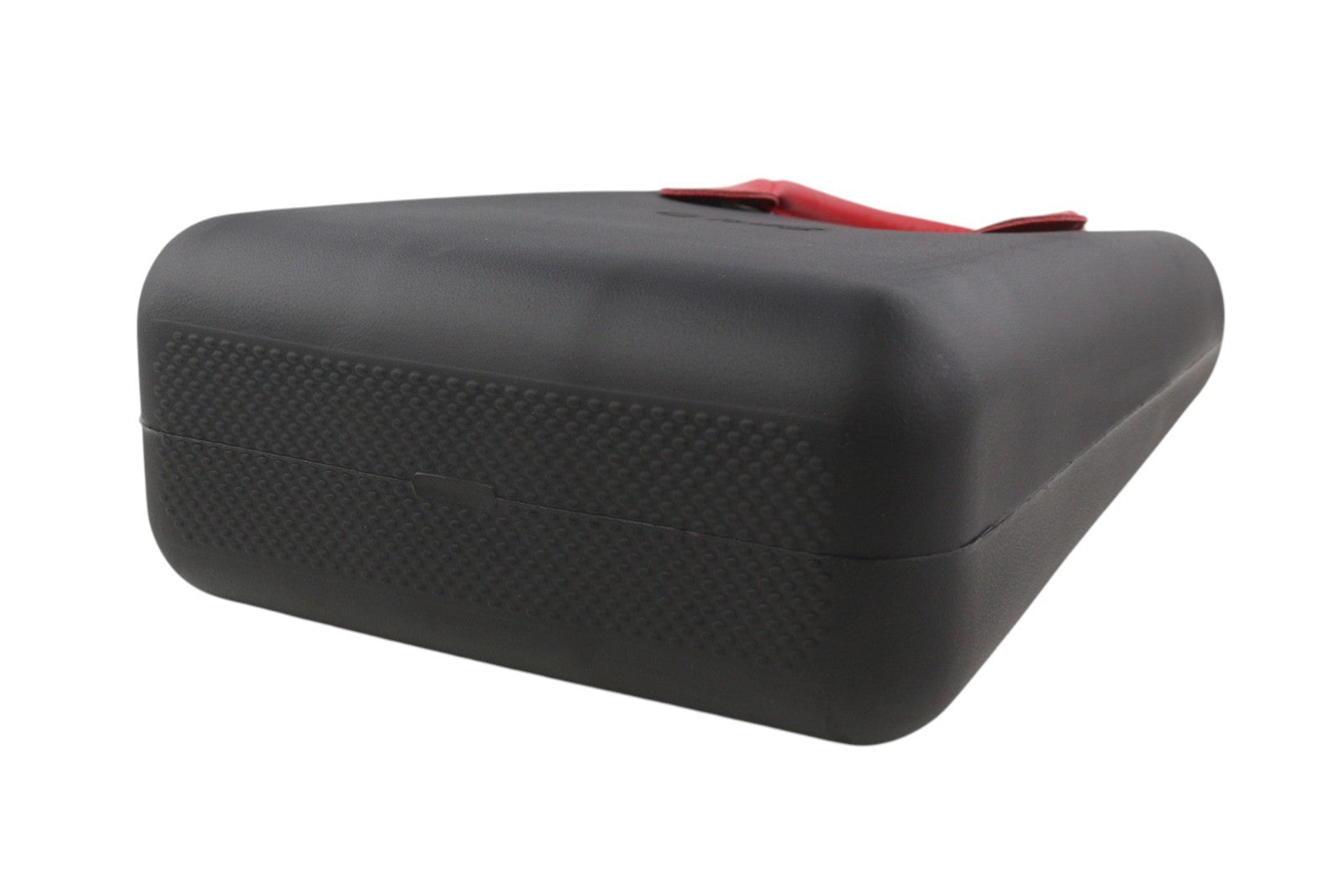 O BAG Chic Women Bag OS Black Red Double Handles With Inner Bag Tote Square