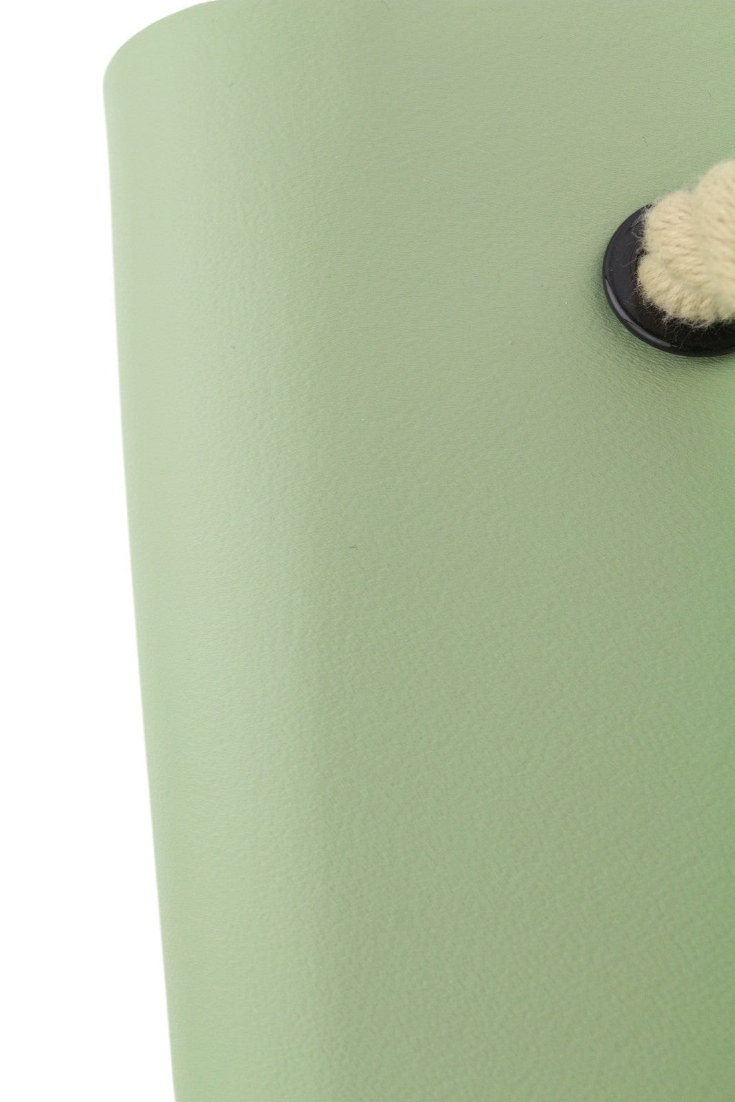 O BAG Mini moteriškas krepšys OS šviesiai žalias su dvigubomis vidinėmis rankenomis, logotipas, laisvalaikio stiliaus 