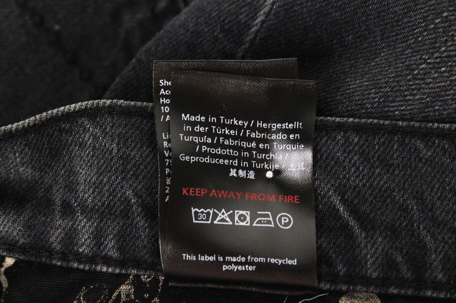 DENHAM Pearl moteriškas sijonas W26 aptemptas mini juodas, netamprus 