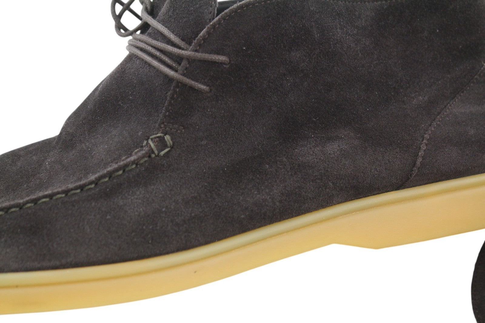 SUITSUPPLY vyriški batai EU44 rudi chukka su raišteliais, aukštakulniai, odiniai, zomšiniai 