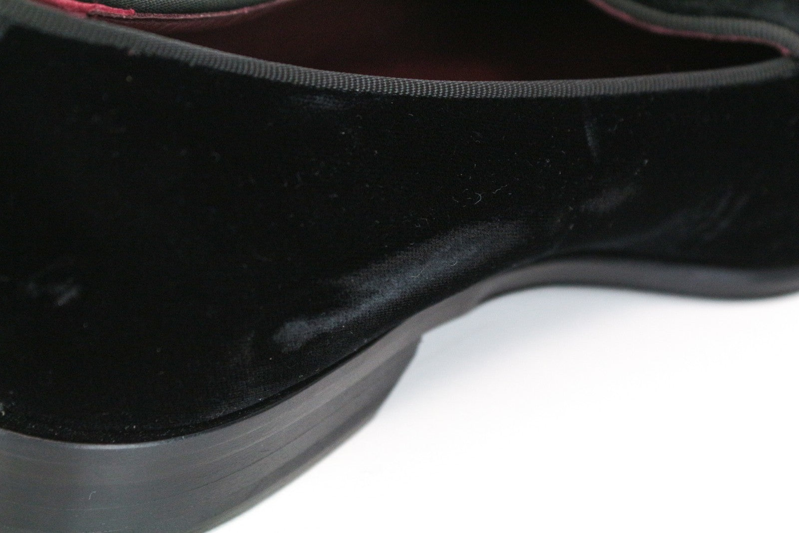 SUITSUPPLY vyriški juodi aksominiai mokasinai su užsegamais įmaunamiais, EU41 dydis, oficialus smokingas 