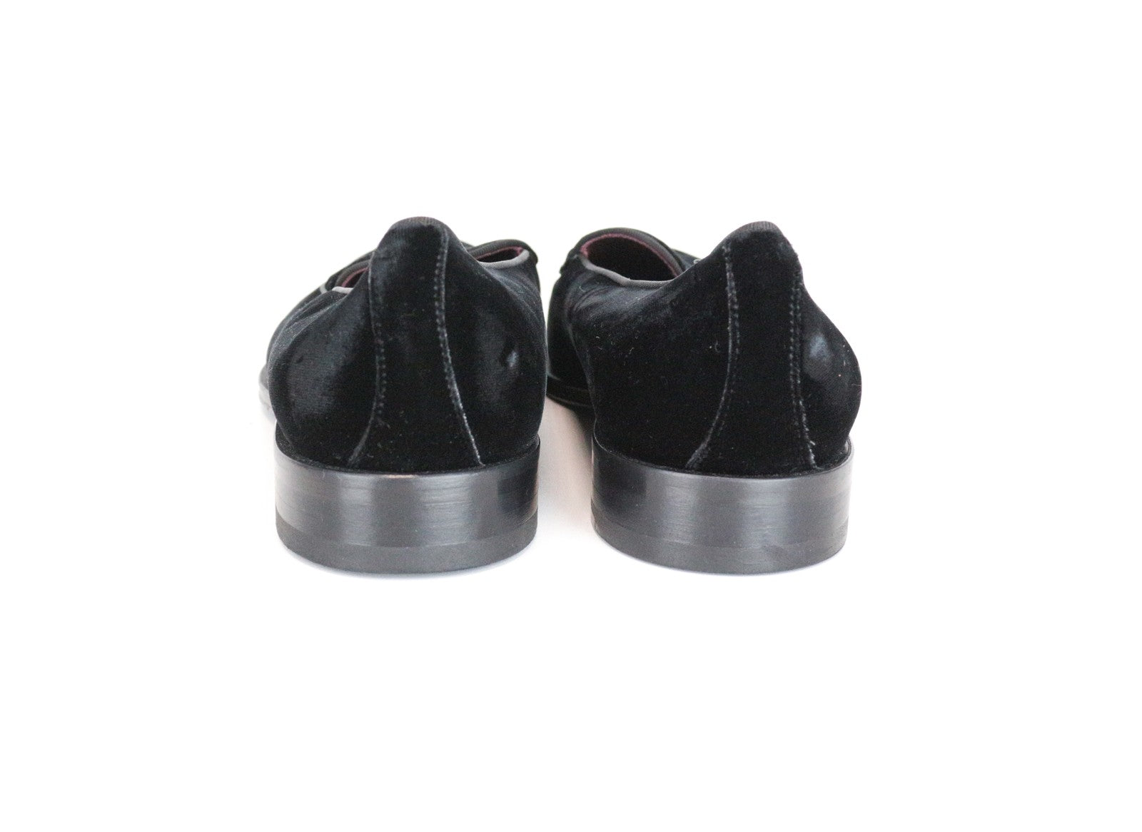 SUITSUPPLY vyriški juodi aksominiai mokasinai su užsegamais įmaunamiais, EU41 dydis, oficialus smokingas 