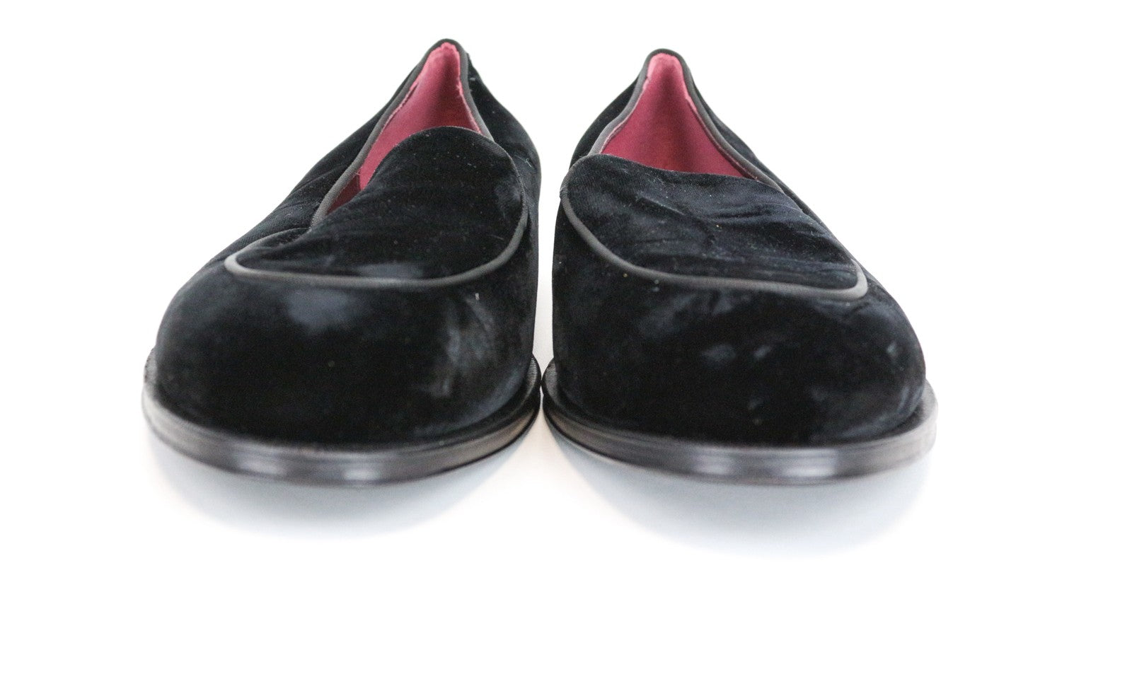 SUITSUPPLY vyriški juodi aksominiai mokasinai su užsegamais įmaunamiais, EU41 dydis, oficialus smokingas 