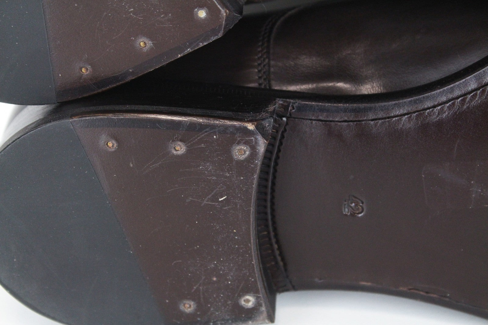 SUITSUPPLY vyriški rudi odiniai klasikiniai žemakulniai bateliai su raišteliais, dydis EU42 