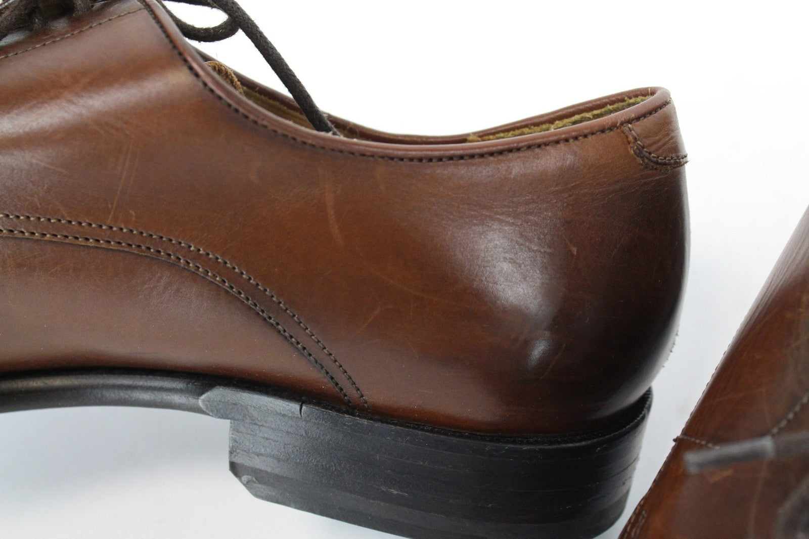 „SUITSUPPLY“ vyriški rudi veršiuko odos „Derby“ stiliaus bateliai su raišteliais, dydis EU40 