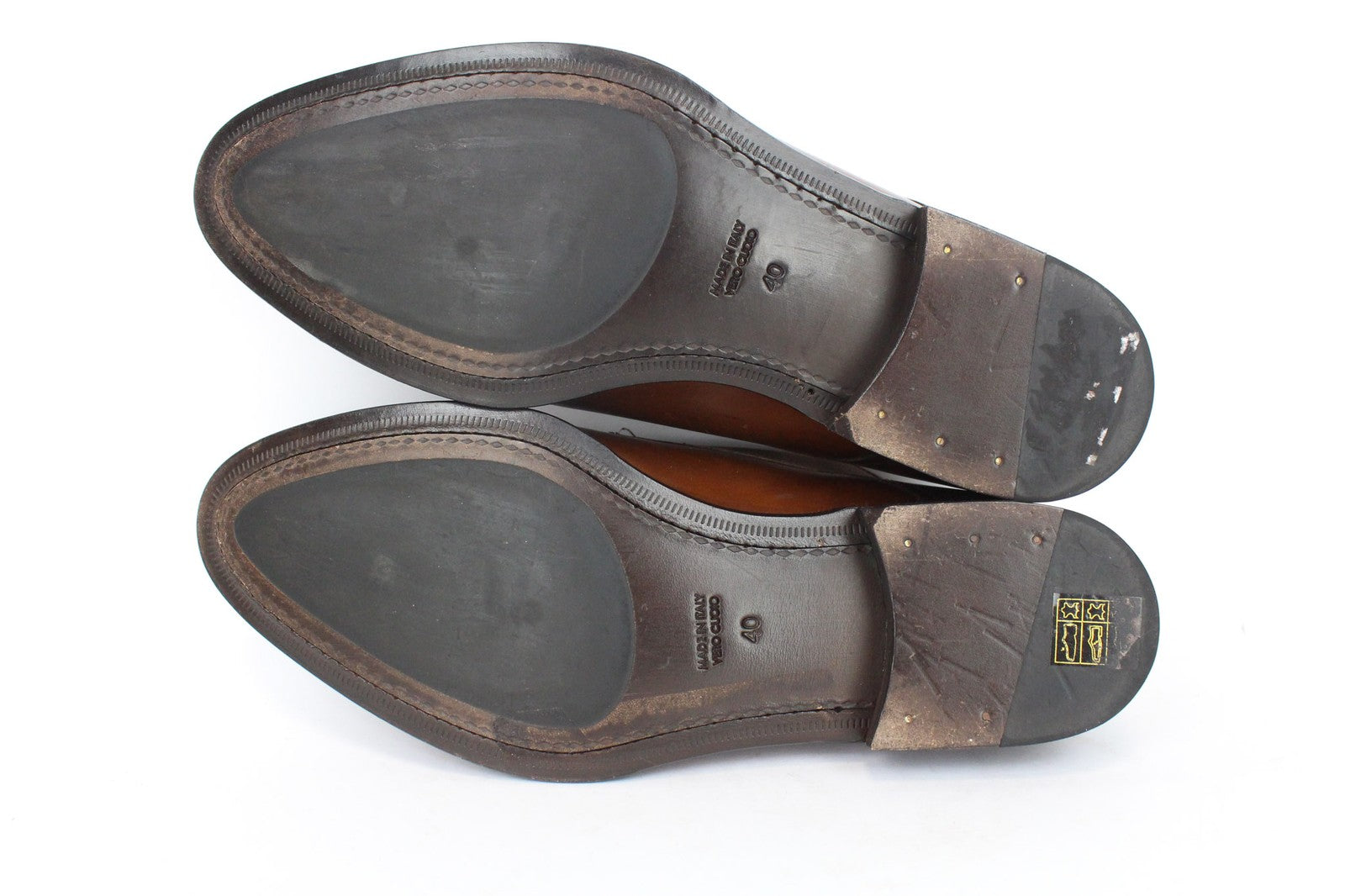 „SUITSUPPLY“ vyriški rudi veršiuko odos „Derby“ stiliaus bateliai su raišteliais, dydis EU40 