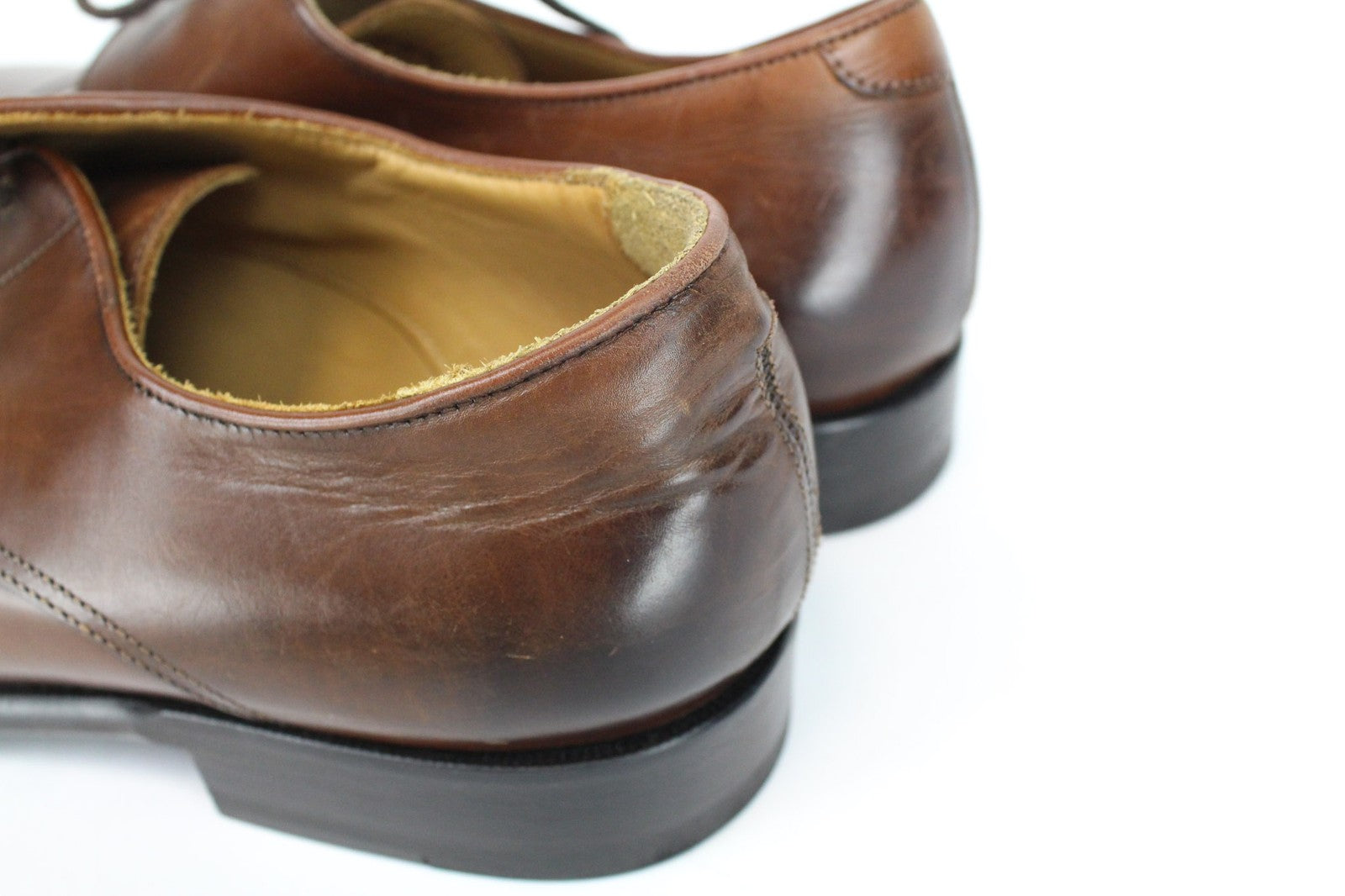 „SUITSUPPLY“ vyriški rudi veršiuko odos „Derby“ stiliaus bateliai su raišteliais, dydis EU40 