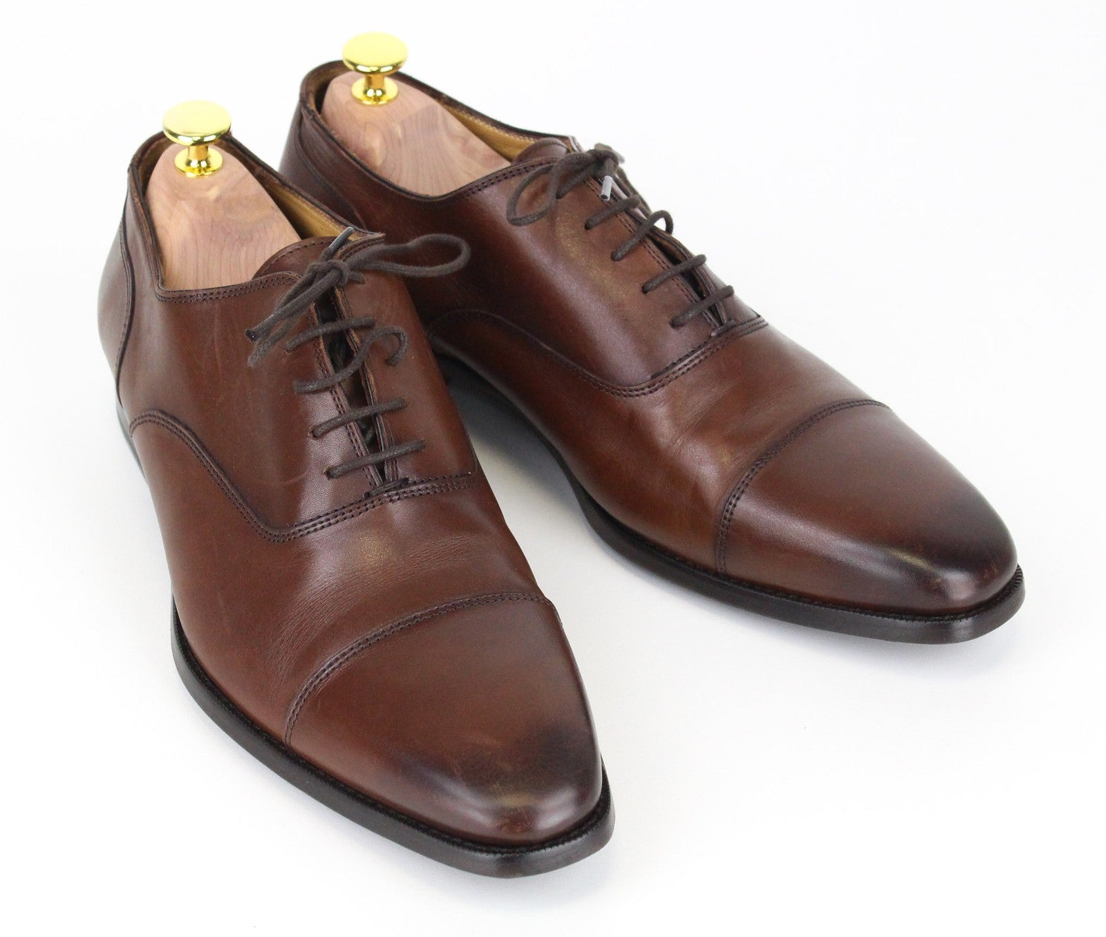 SUITSUPPLY vyriški rudi odiniai laisvalaikio stiliaus bateliai su raišteliais, žemakulniai, EU43 dydis 