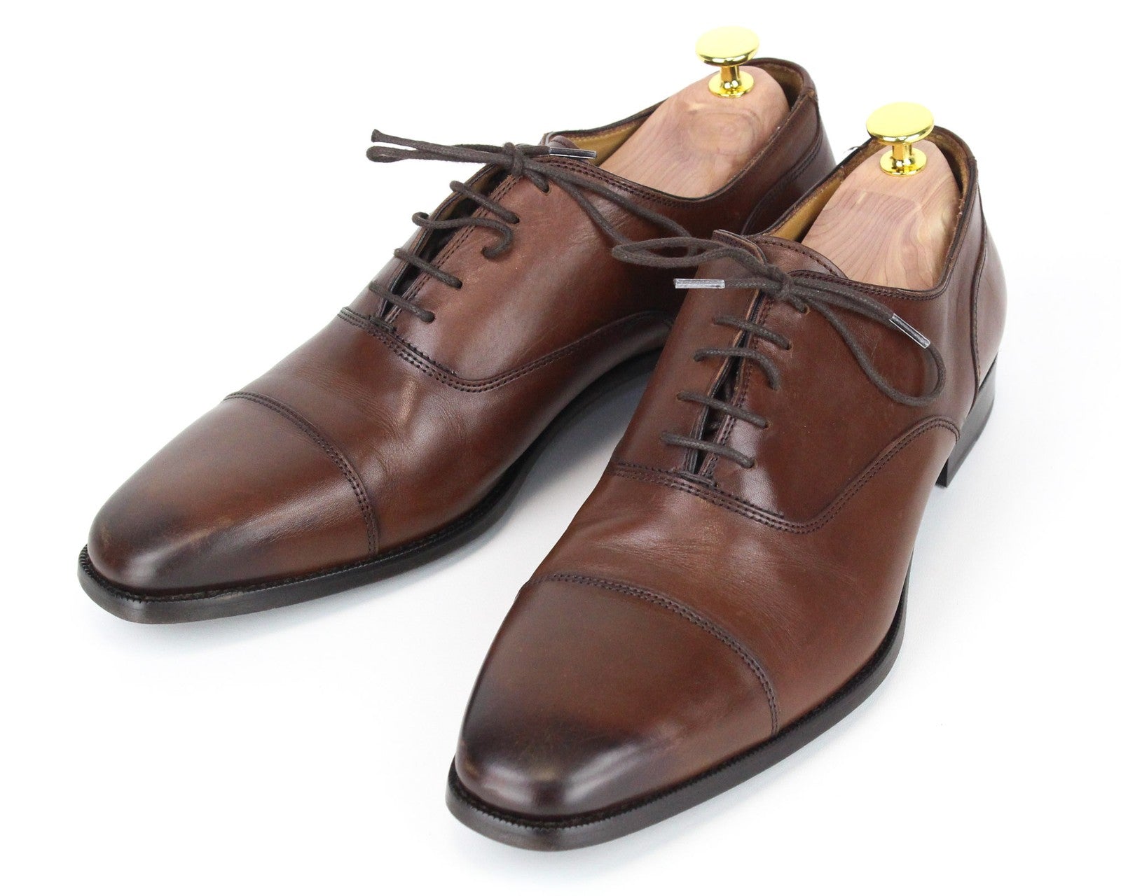 SUITSUPPLY vyriški rudi odiniai laisvalaikio stiliaus bateliai su raišteliais, žemakulniai, EU43 dydis 