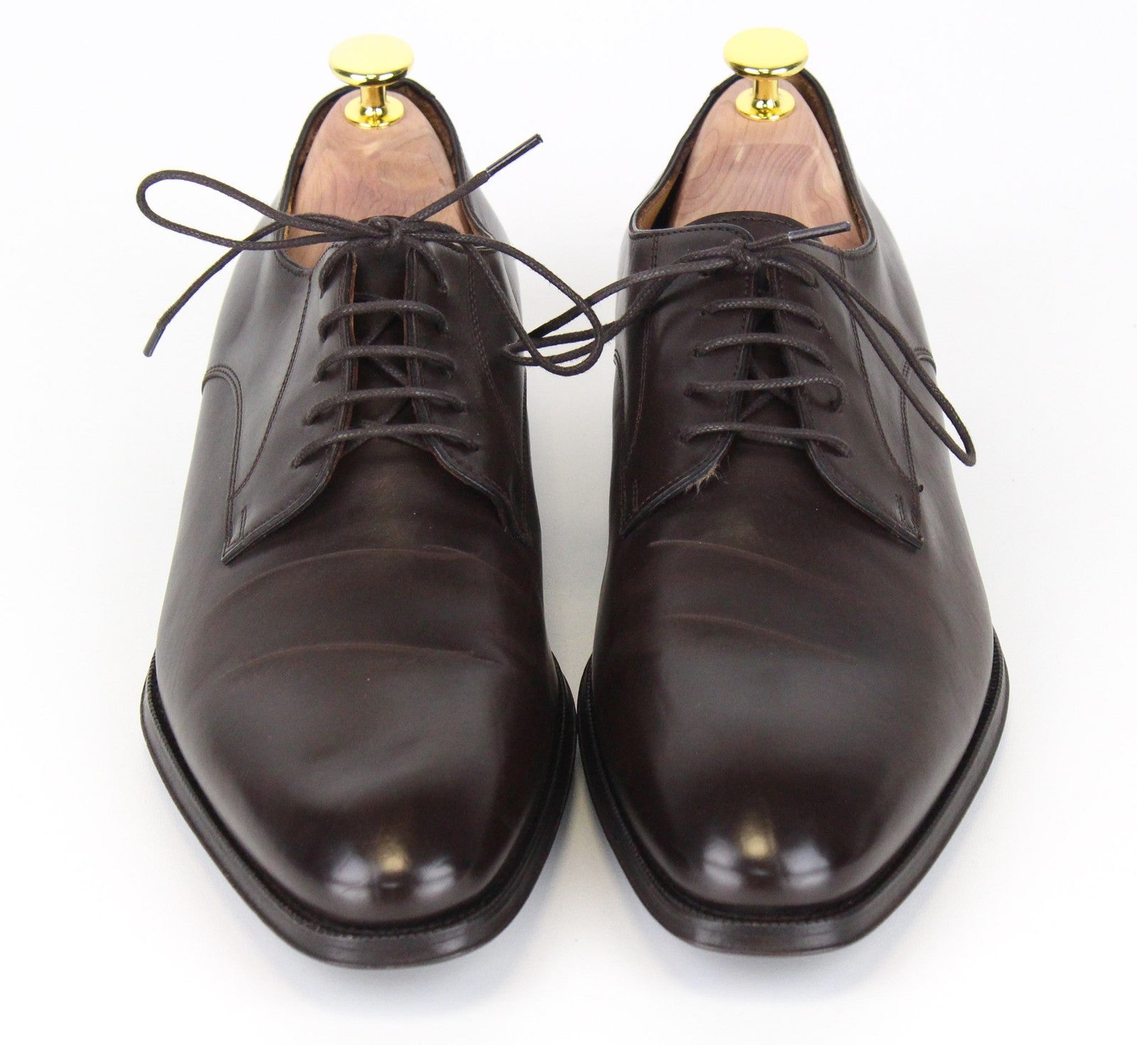 „SUITSUPPLY“ vyriški rudi odiniai žemapadžiai bateliai su raišteliais, EU41 dydis, oficialaus stiliaus 