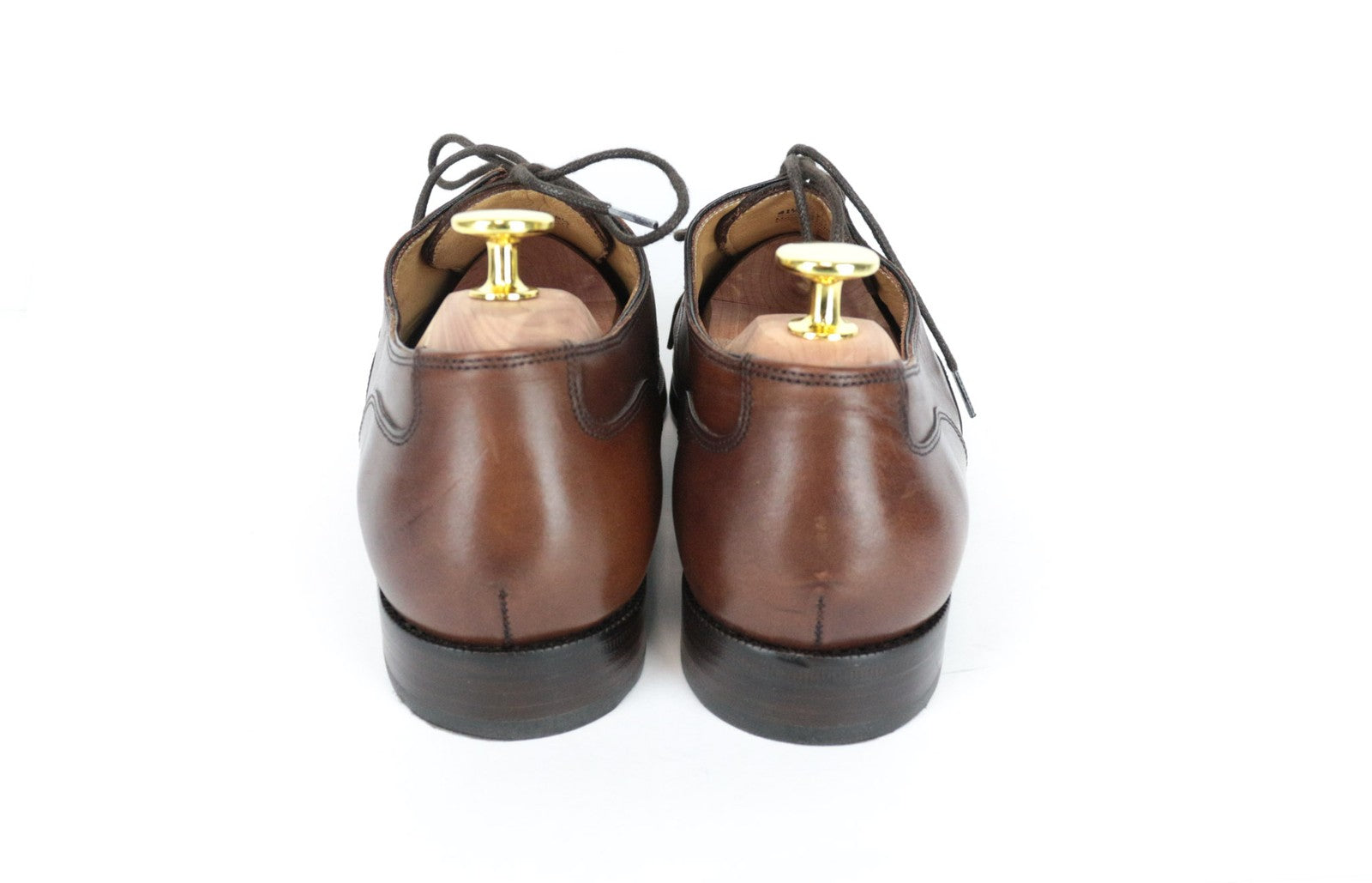 SUITSUPPLY Men's Casual Shoes EU41.5 Brown Leather Low-Top Relaxed Style