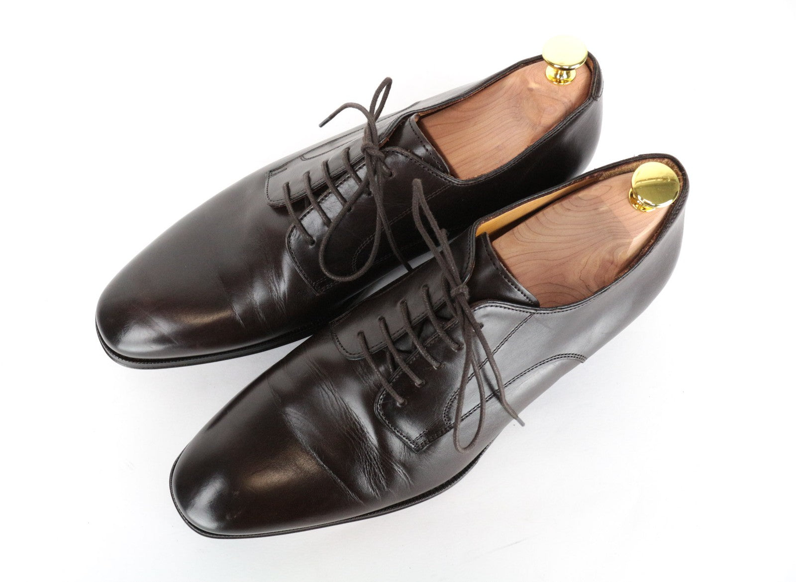 SUITSUPPLY vyriški laisvalaikio batai, EU43, tamsiai rudi, odiniai, klasikinio stiliaus 