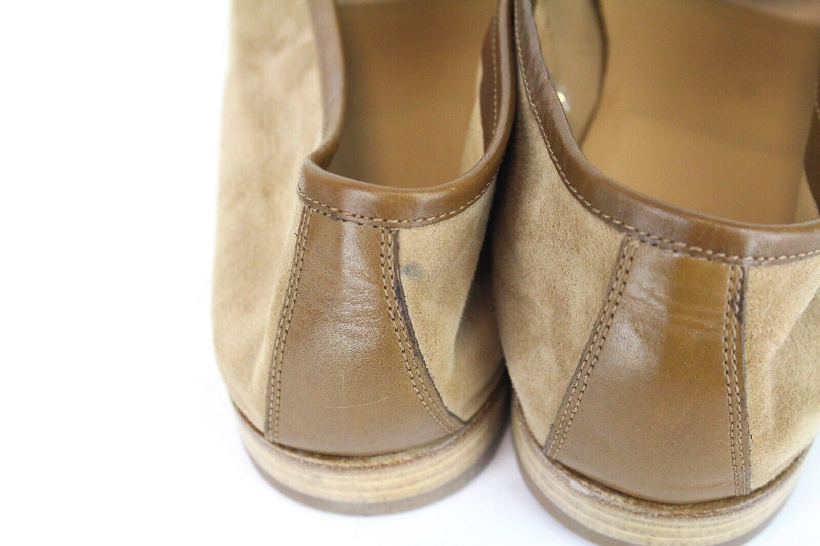 SUITSUPPLY Men's Casual Shoes EU43 Brown Leather Suede Slip On Loafers Classic