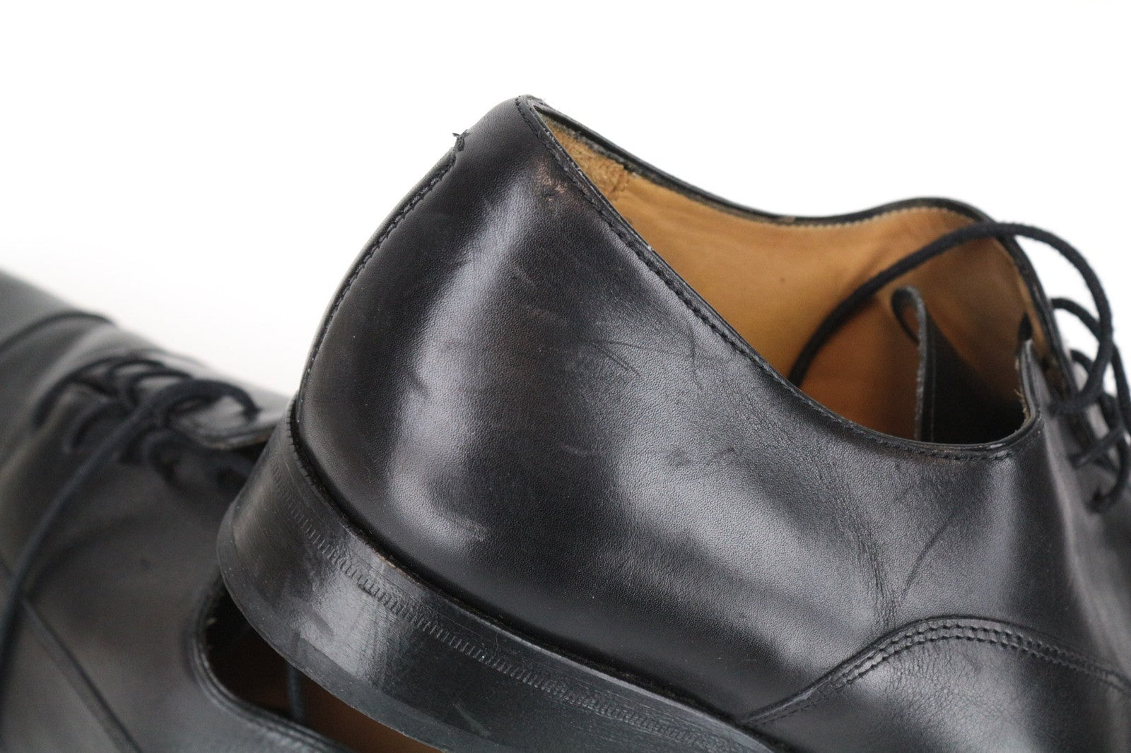 SUITSUPPLY vyriški juodi EU45 odiniai, suvarstyti žemapadžiai laisvalaikio bateliai klasikiniams batams 