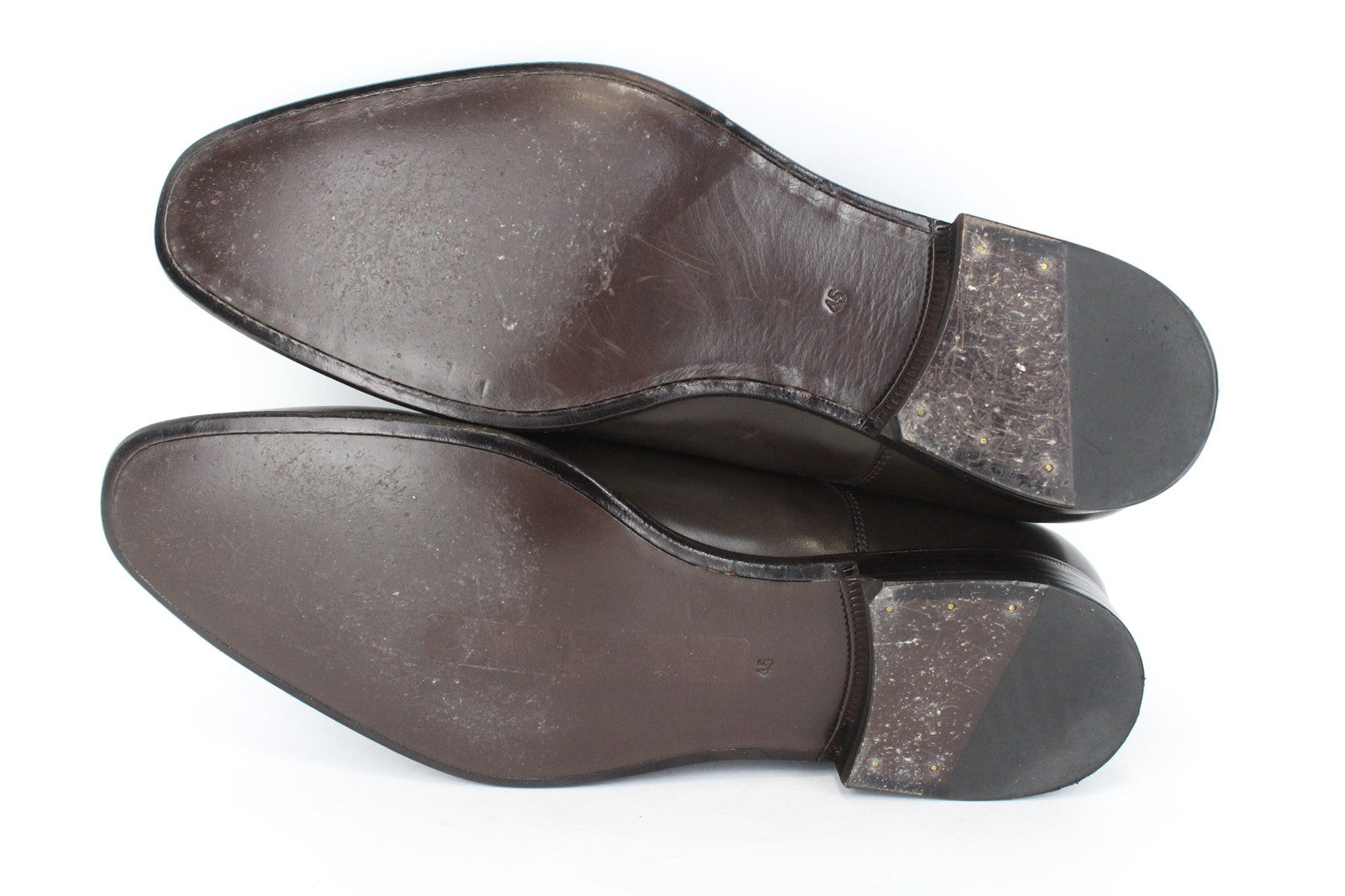 SUITSUPPLY EU45 rudi odiniai vyriški batai su raišteliais, klasikiniai, stilingi batai 