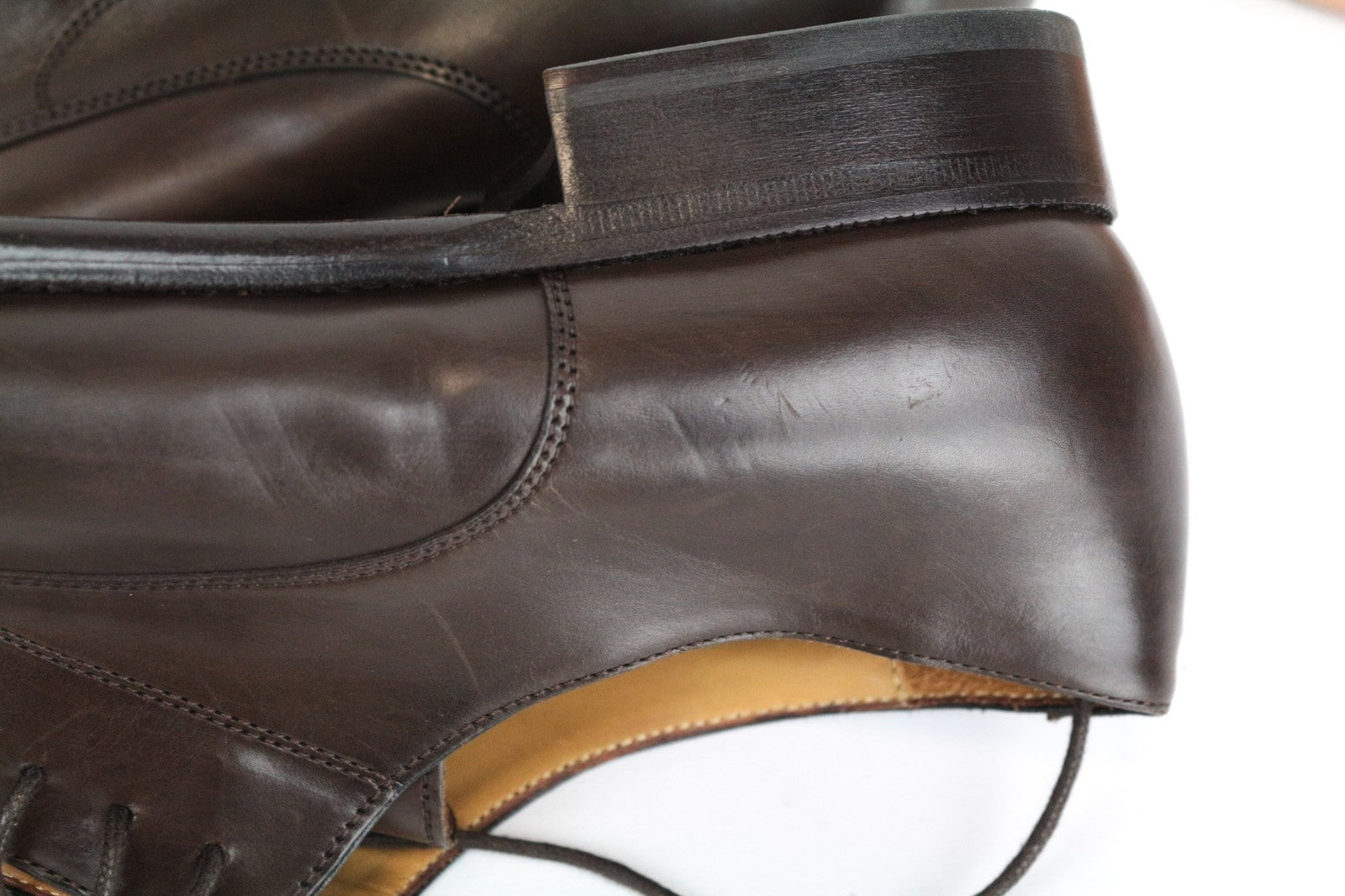 SUITSUPPLY vyriški laisvalaikio batai EU43 rudi odiniai UK9 žemapadžiai oficialaus stiliaus