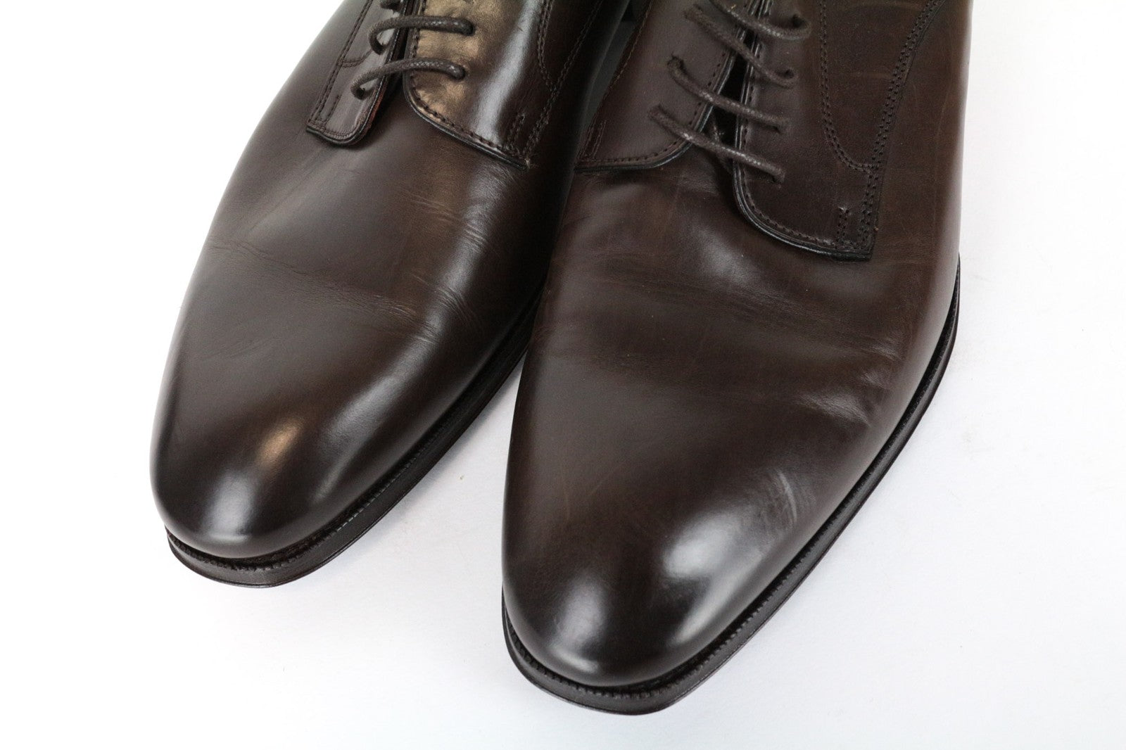 SUITSUPPLY vyriški laisvalaikio batai EU43 rudi odiniai UK9 žemapadžiai oficialaus stiliaus