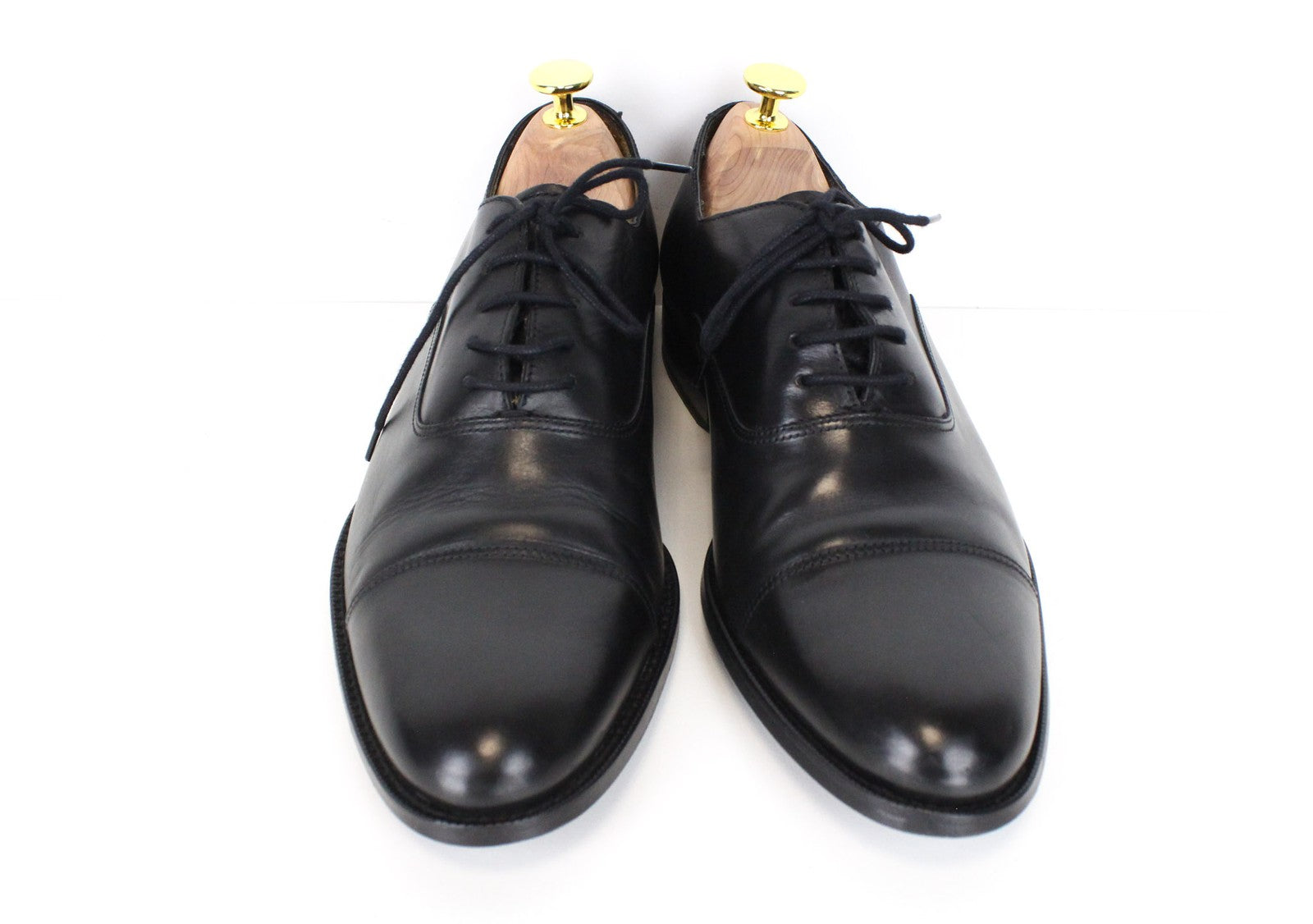 SUITSUPPLY vyriški formalūs batai EU40 juodos odos klasikiniai batai su raišteliais 