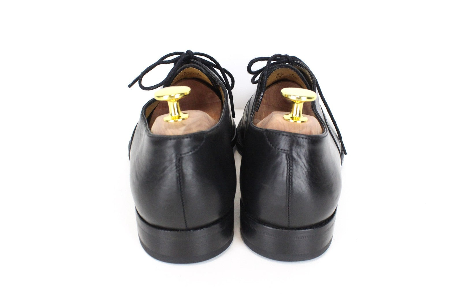 SUITSUPPLY vyriški formalūs batai EU40 juodos odos klasikiniai batai su raišteliais 