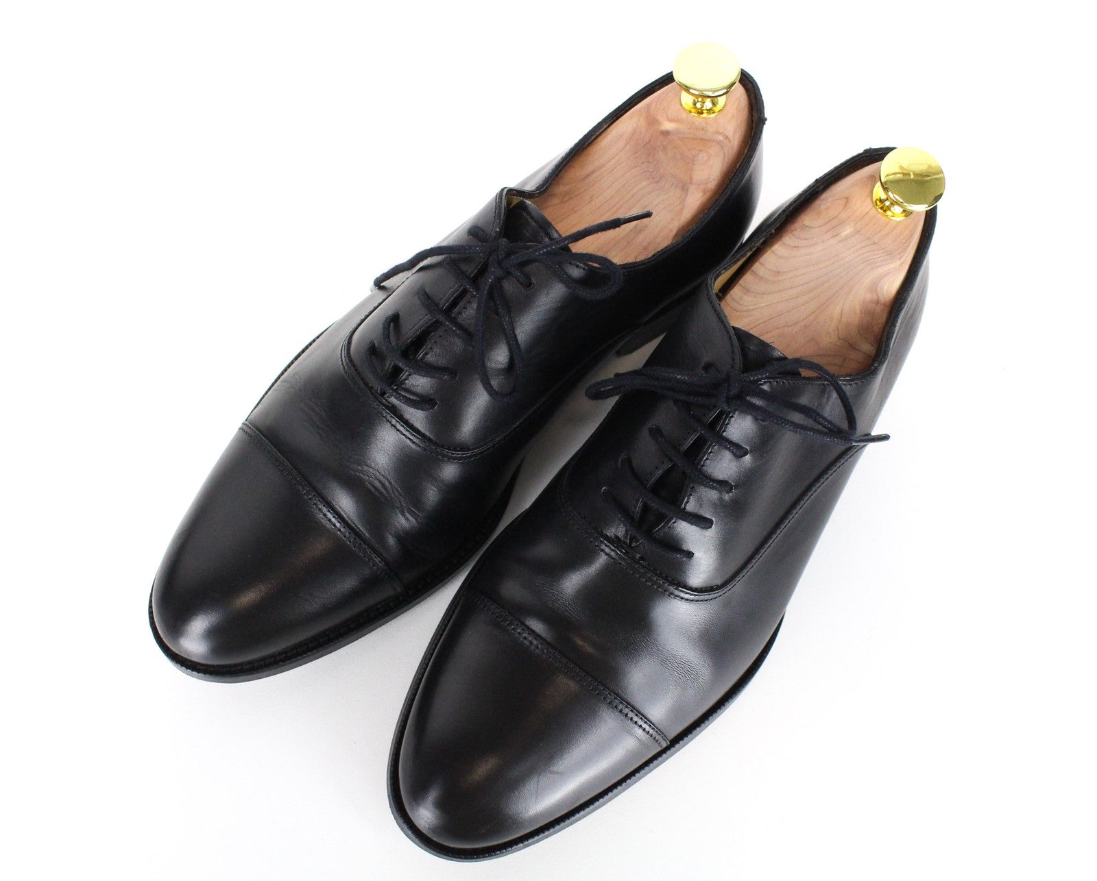 SUITSUPPLY vyriški formalūs batai EU40 juodos odos klasikiniai batai su raišteliais 